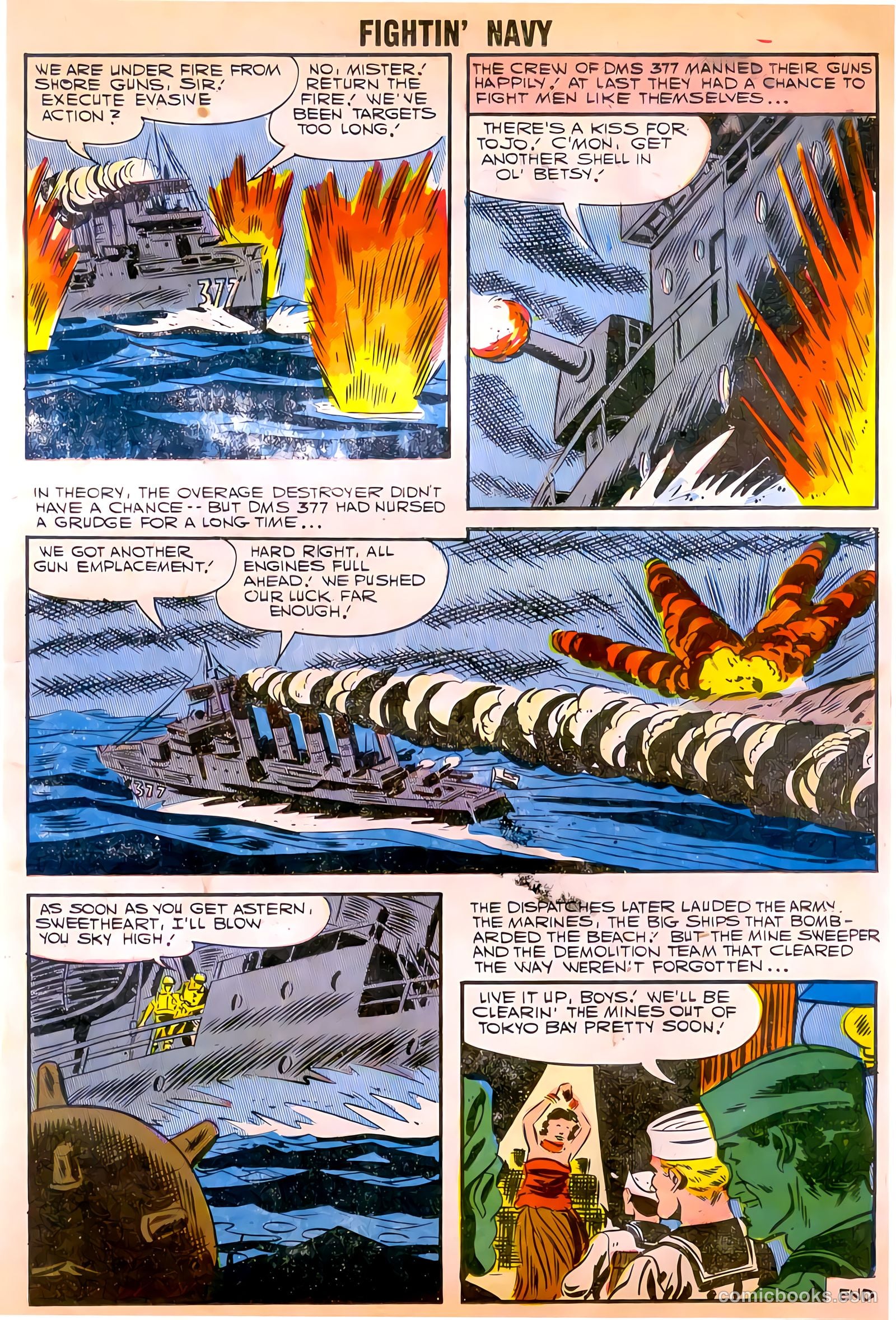 Fightin' Navy #79 (1957) — page 17 of 36