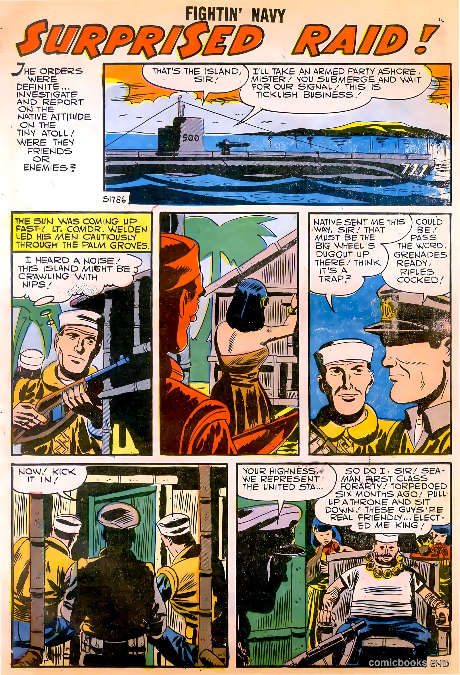 Fightin' Navy #79 (1957) — page 20 of 36