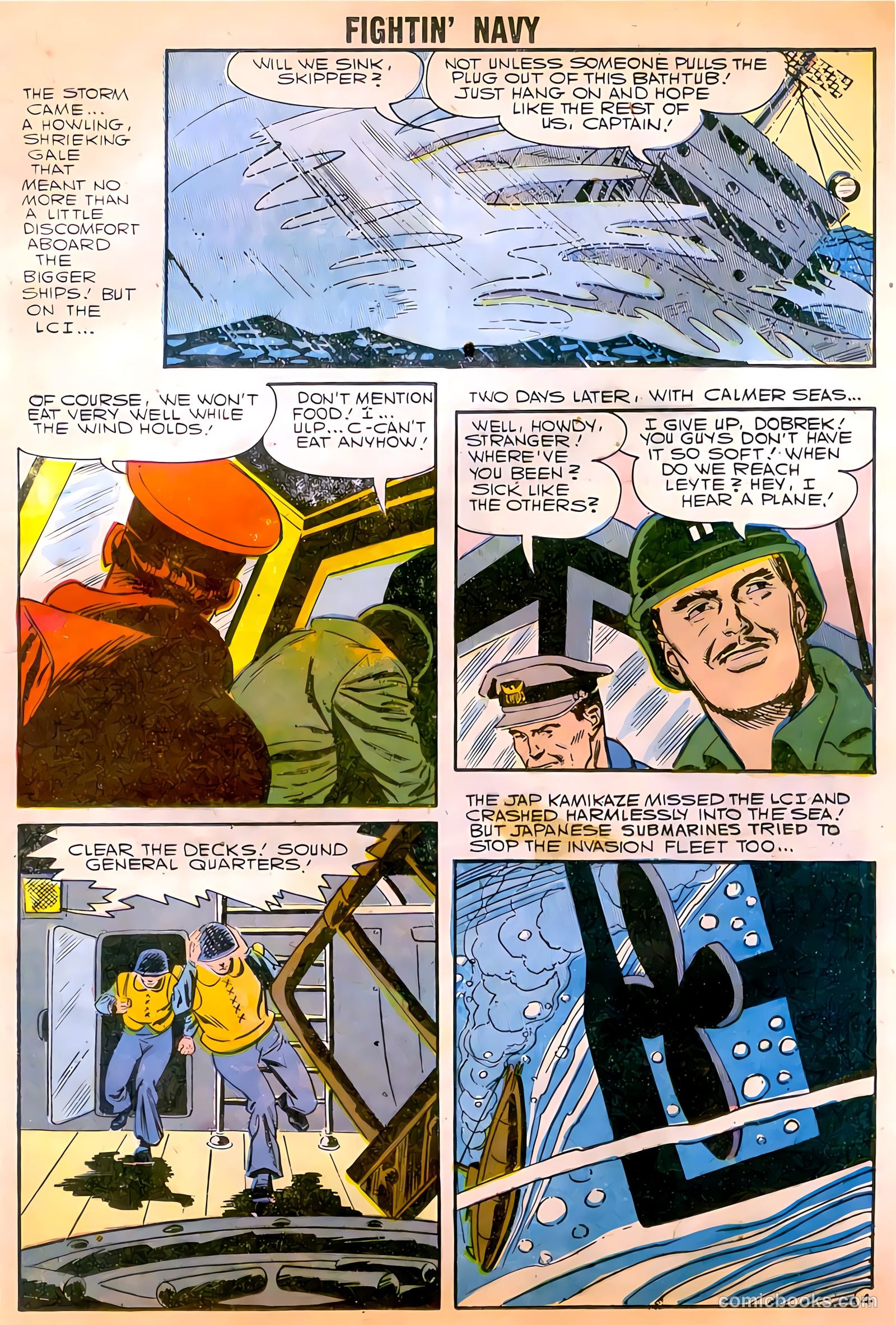 Fightin' Navy #79 (1957) — page 25 of 36