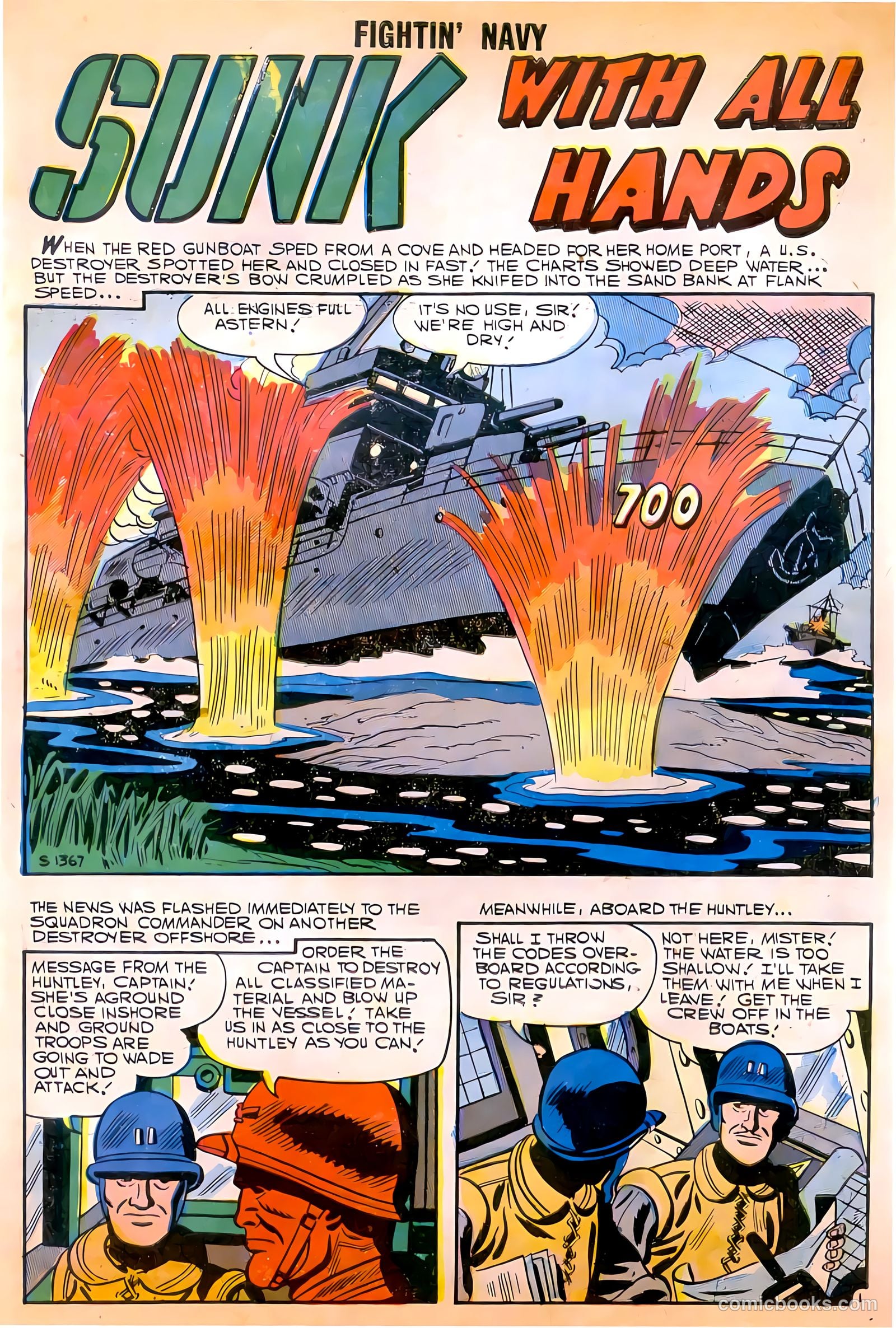 Fightin' Navy #79 (1957) — page 27 of 36