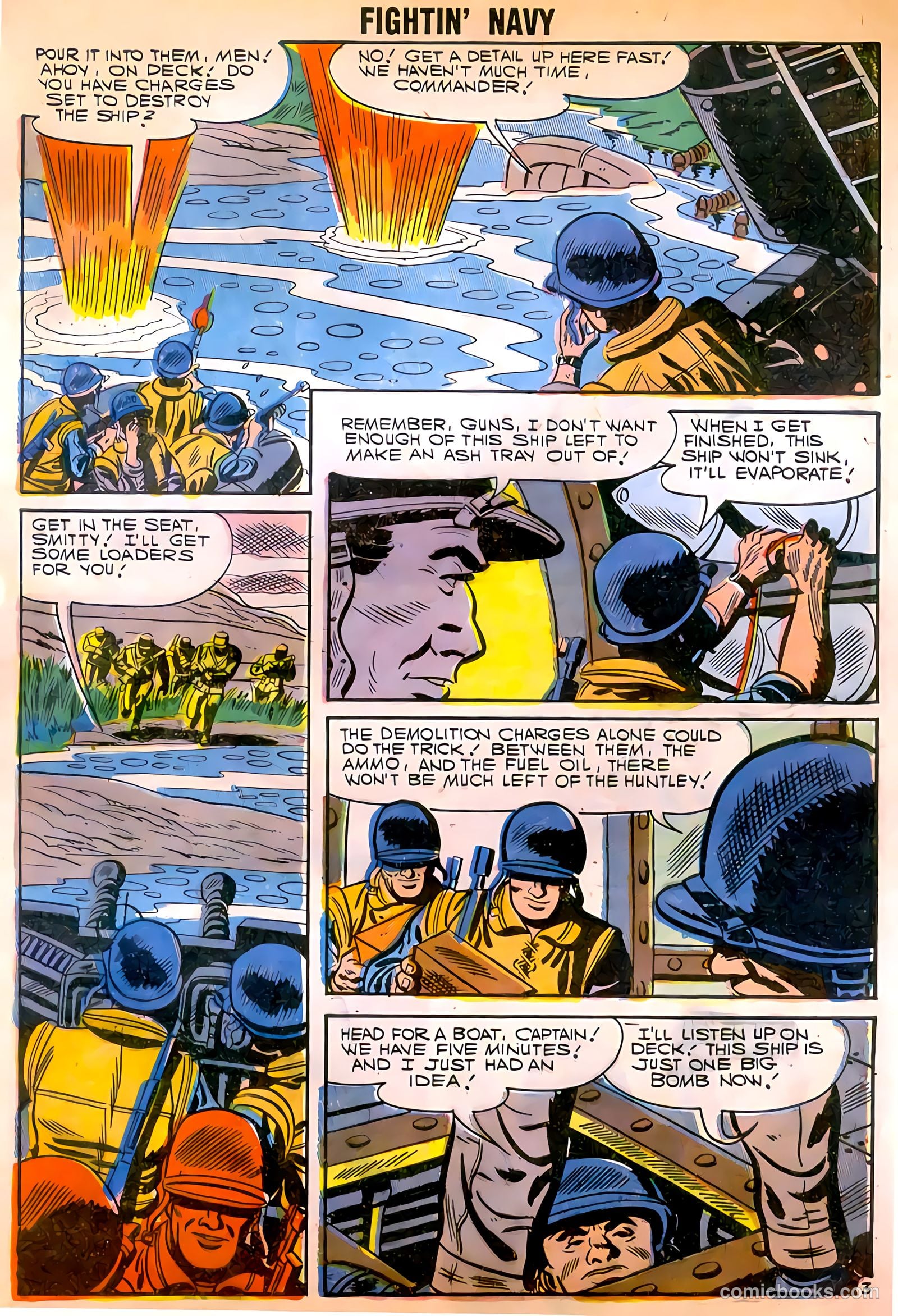 Fightin' Navy #79 (1957) — page 29 of 36