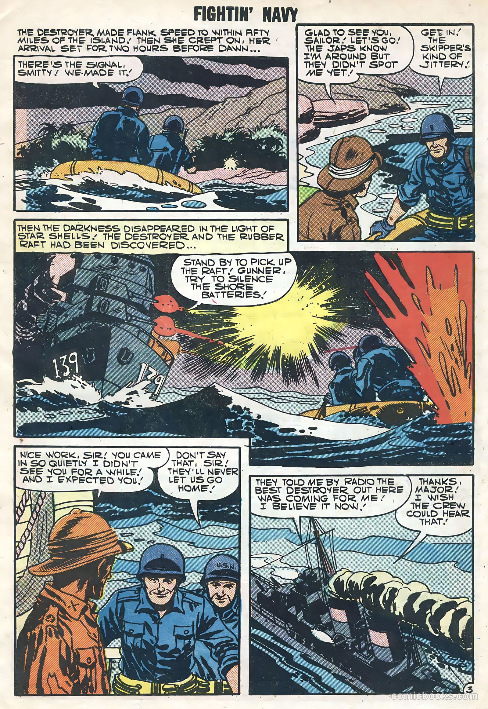 Fightin' Navy #80 (1957) — page 5 of 36