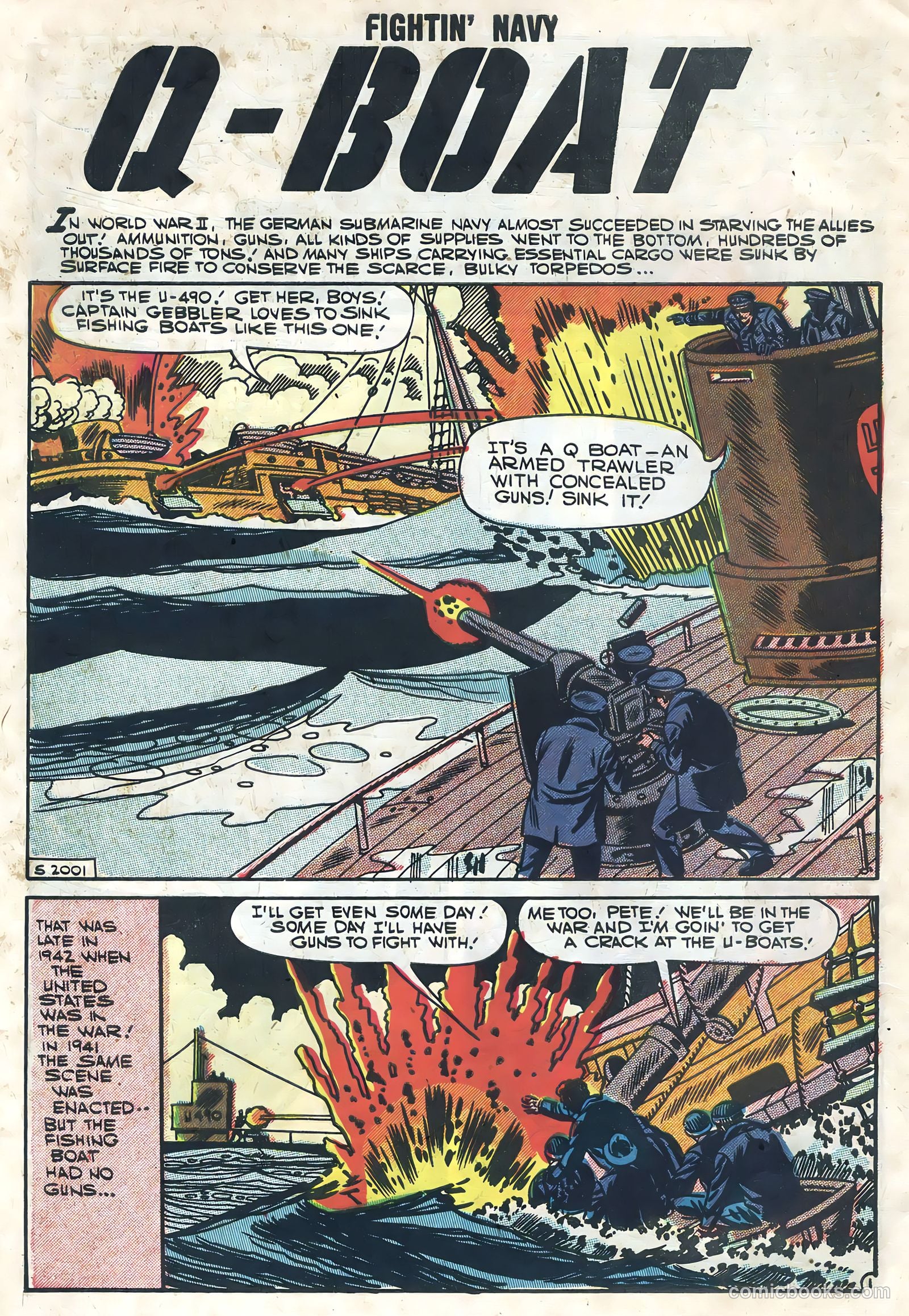 Fightin' Navy #80 (1957) — page 10 of 36