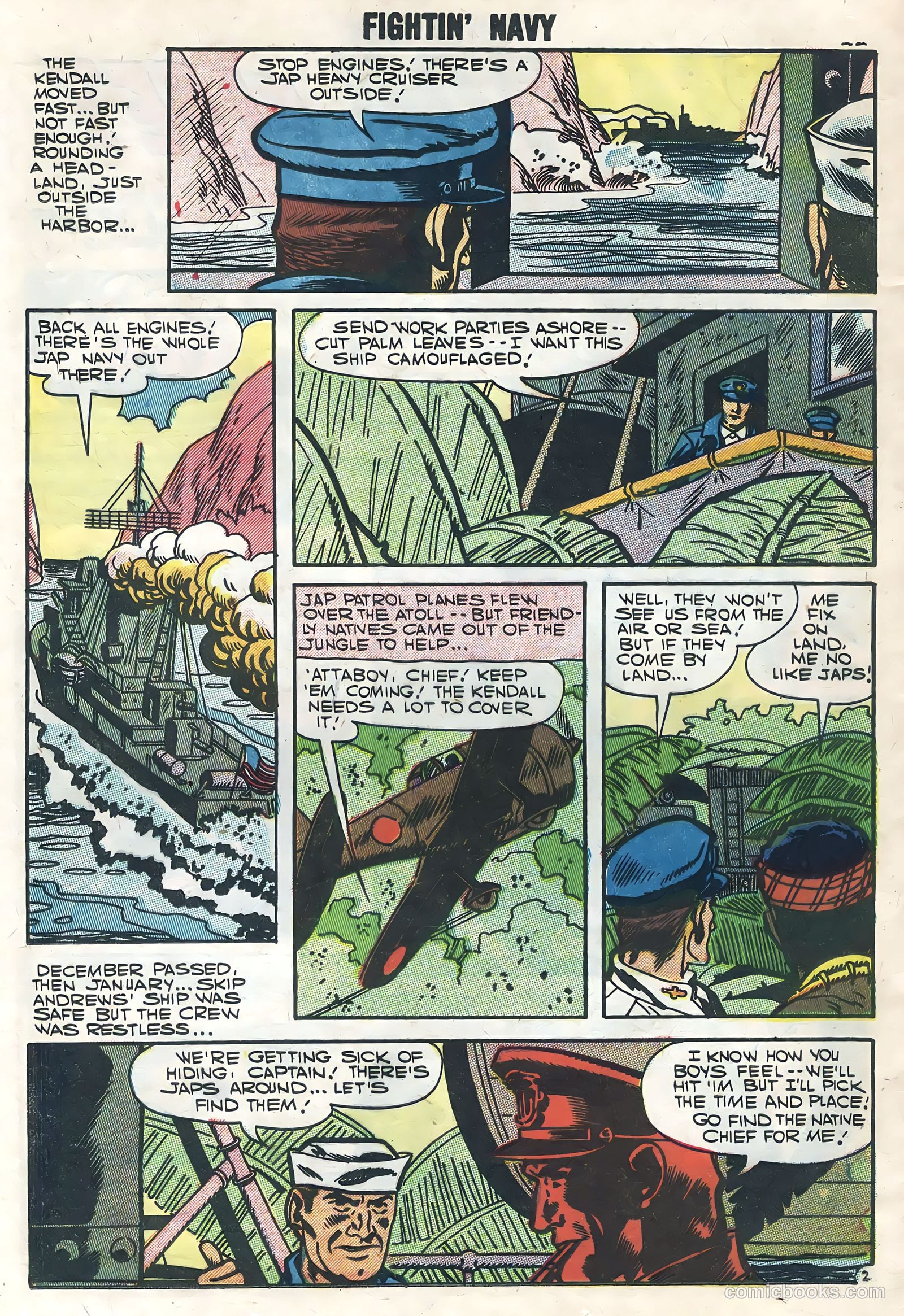 Fightin' Navy #80 (1957) — page 24 of 36