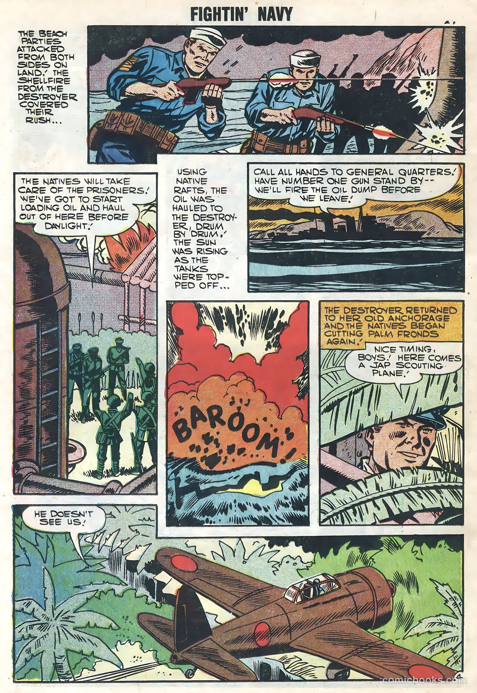Fightin' Navy #80 (1957) — page 26 of 36