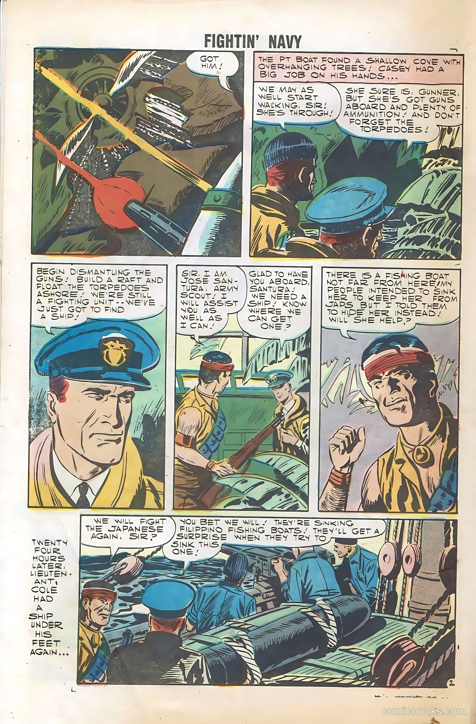 Fightin' Navy #81 (1957) — page 4 of 36