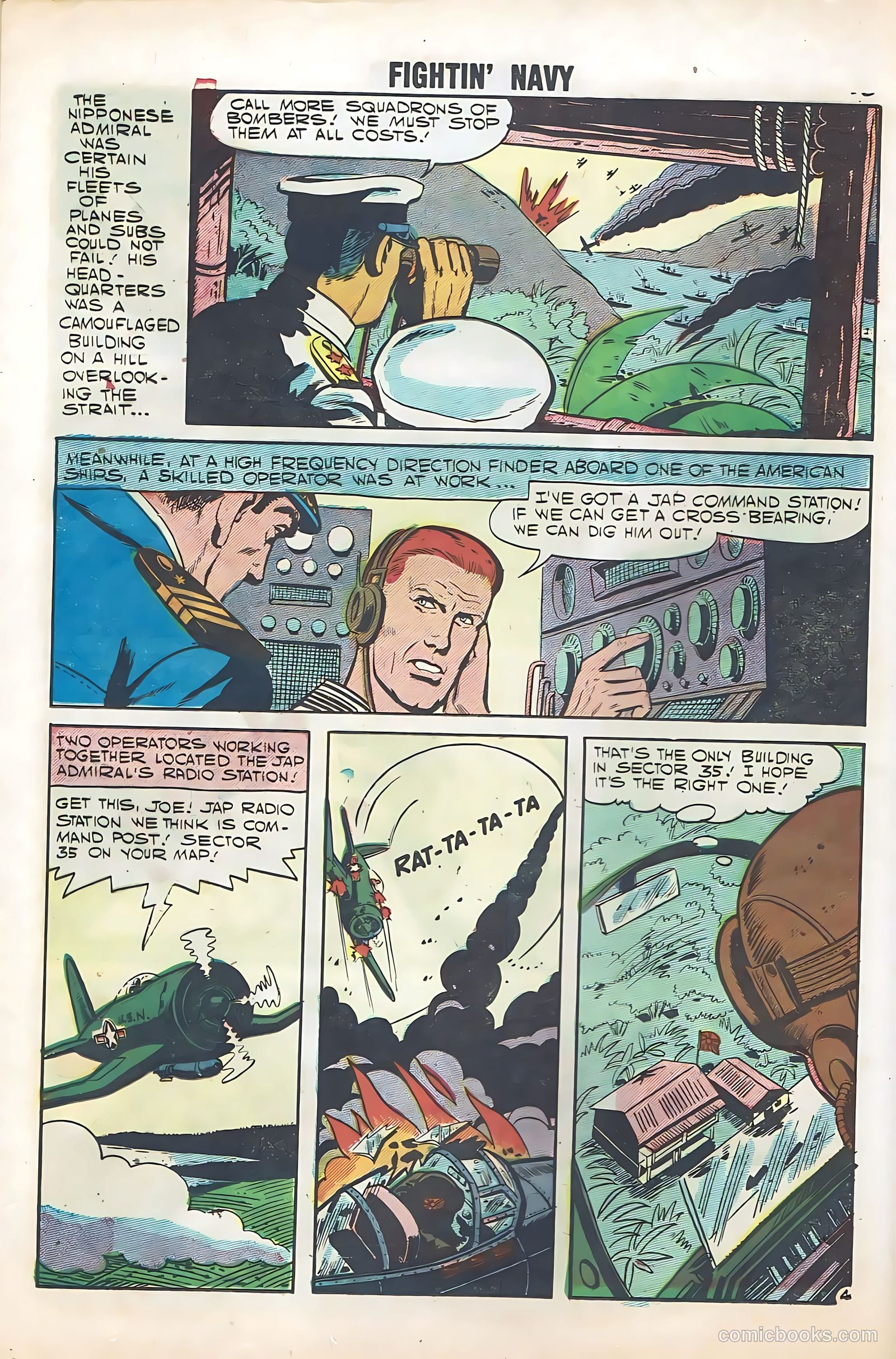 Fightin' Navy #81 (1957) — page 12 of 36