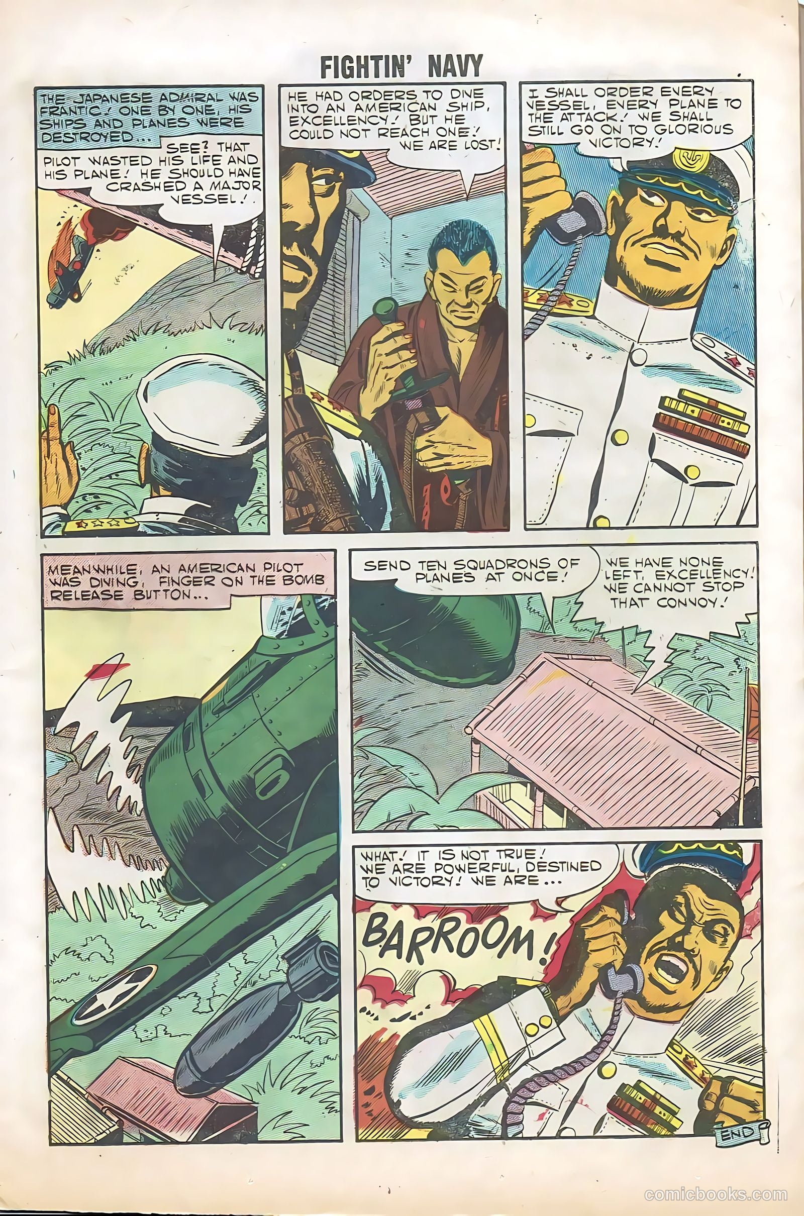 Fightin' Navy #81 (1957) — page 13 of 36