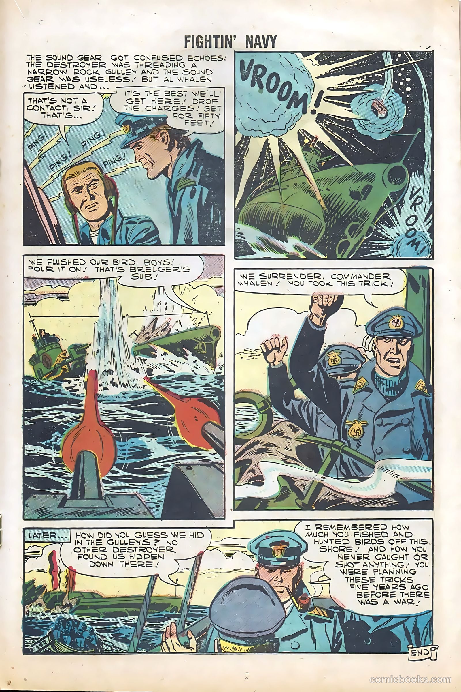 Fightin' Navy #81 (1957) — page 19 of 36