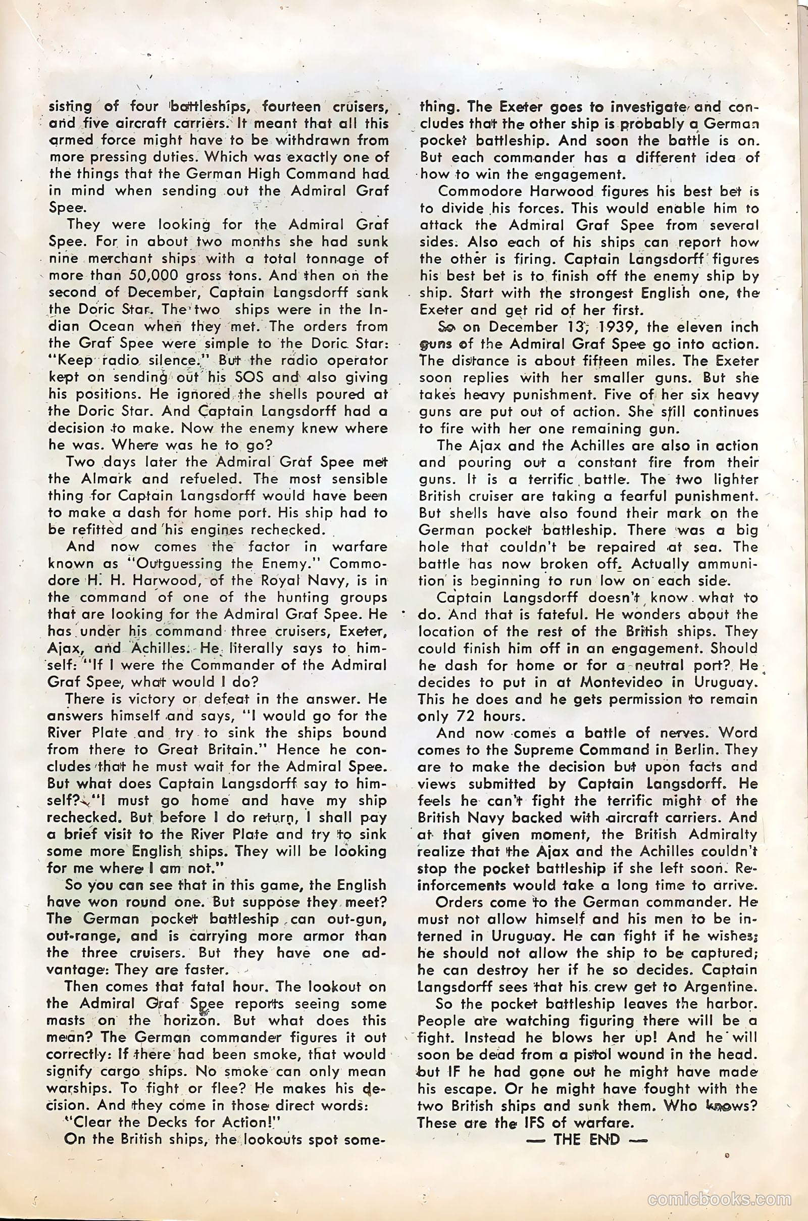 Fightin' Navy #81 (1957) — page 21 of 36