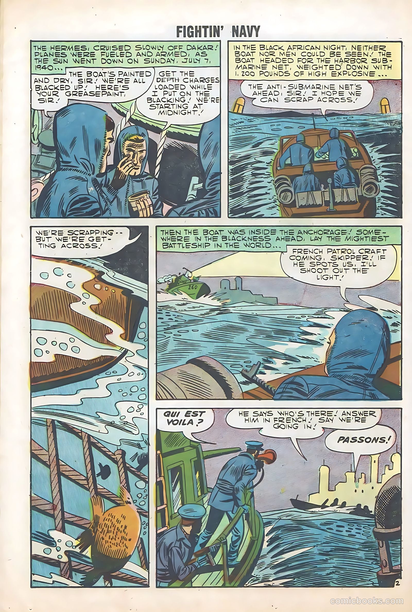 Fightin' Navy #81 (1957) — page 24 of 36