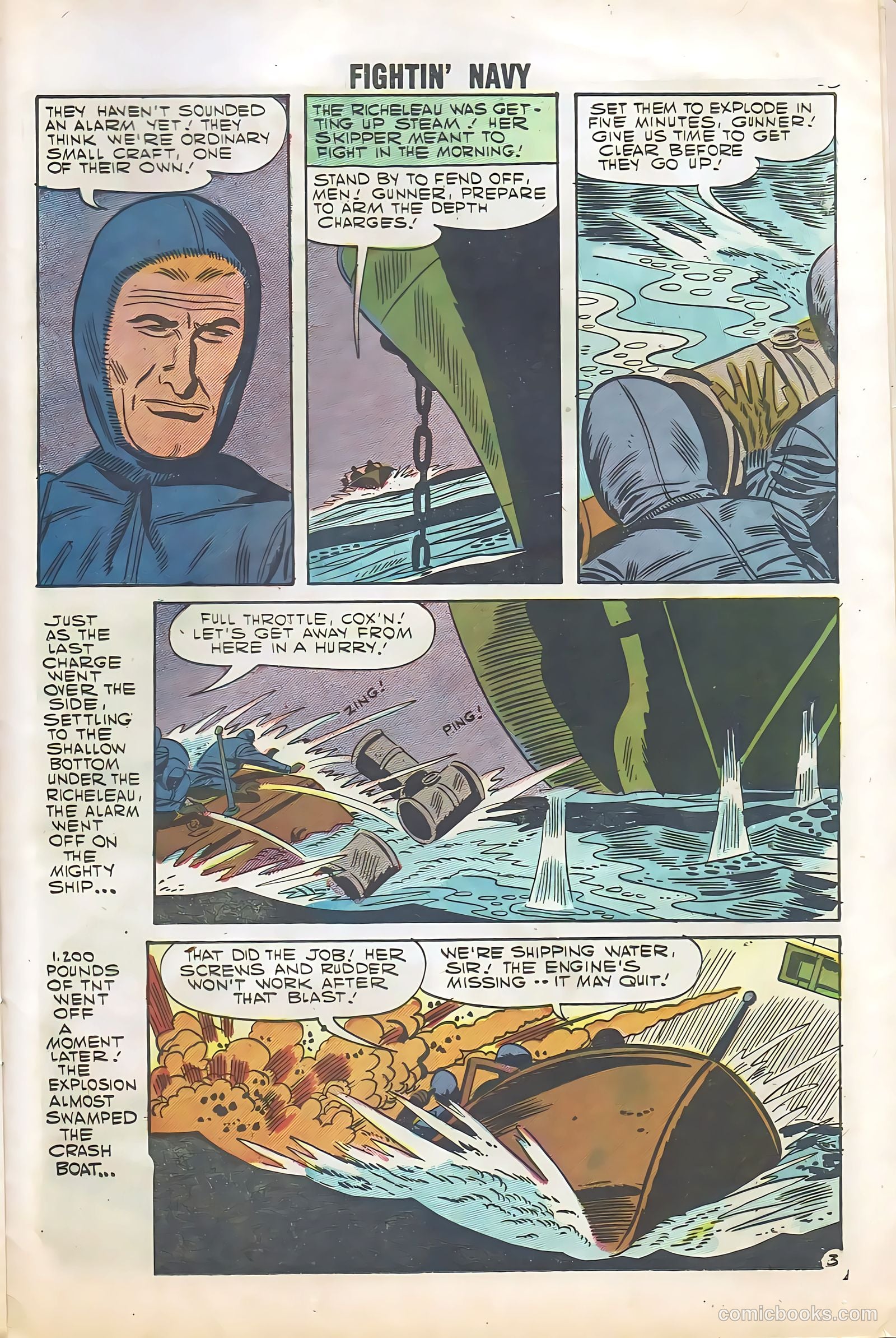 Fightin' Navy #81 (1957) — page 25 of 36