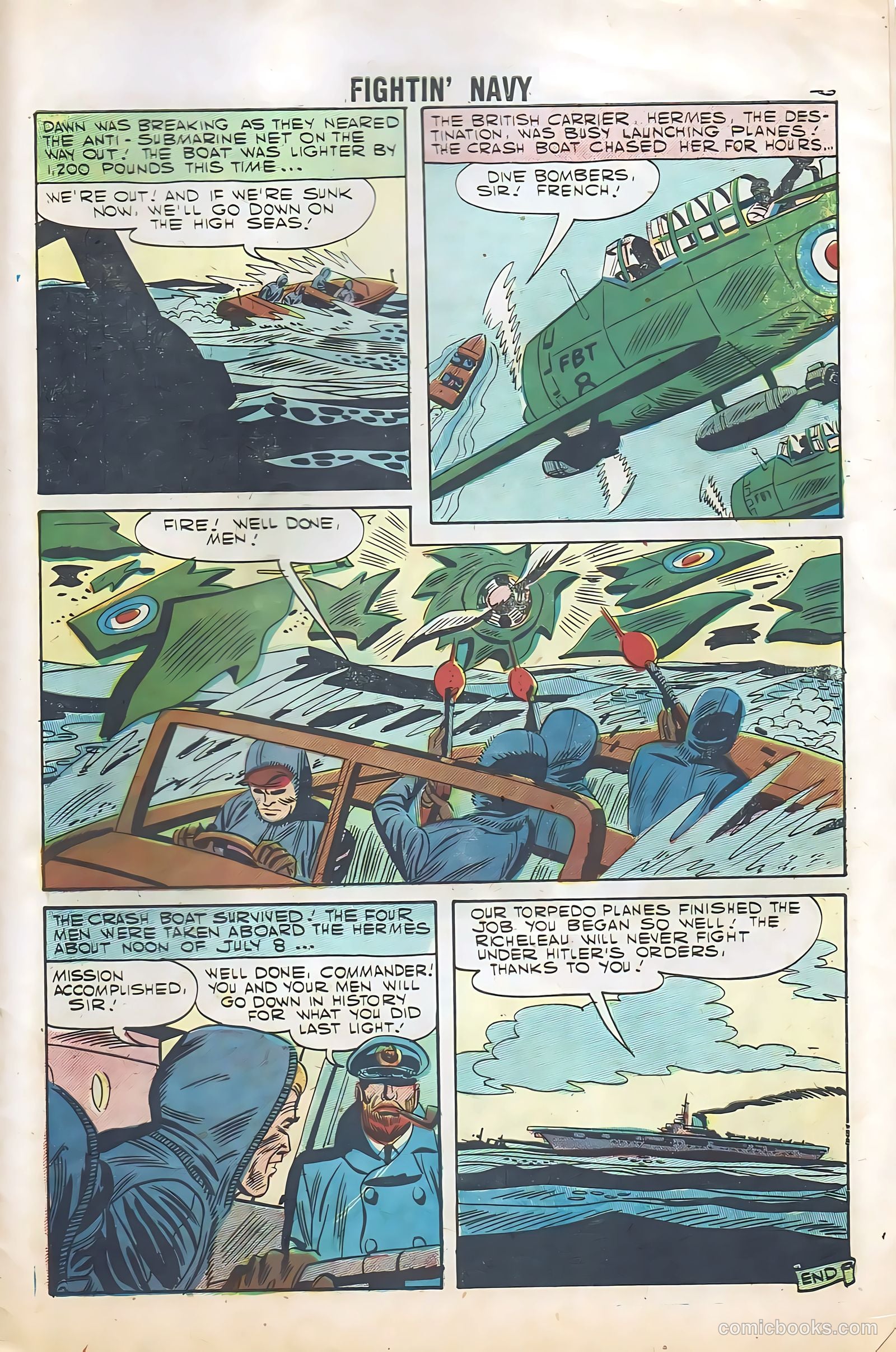 Fightin' Navy #81 (1957) — page 27 of 36