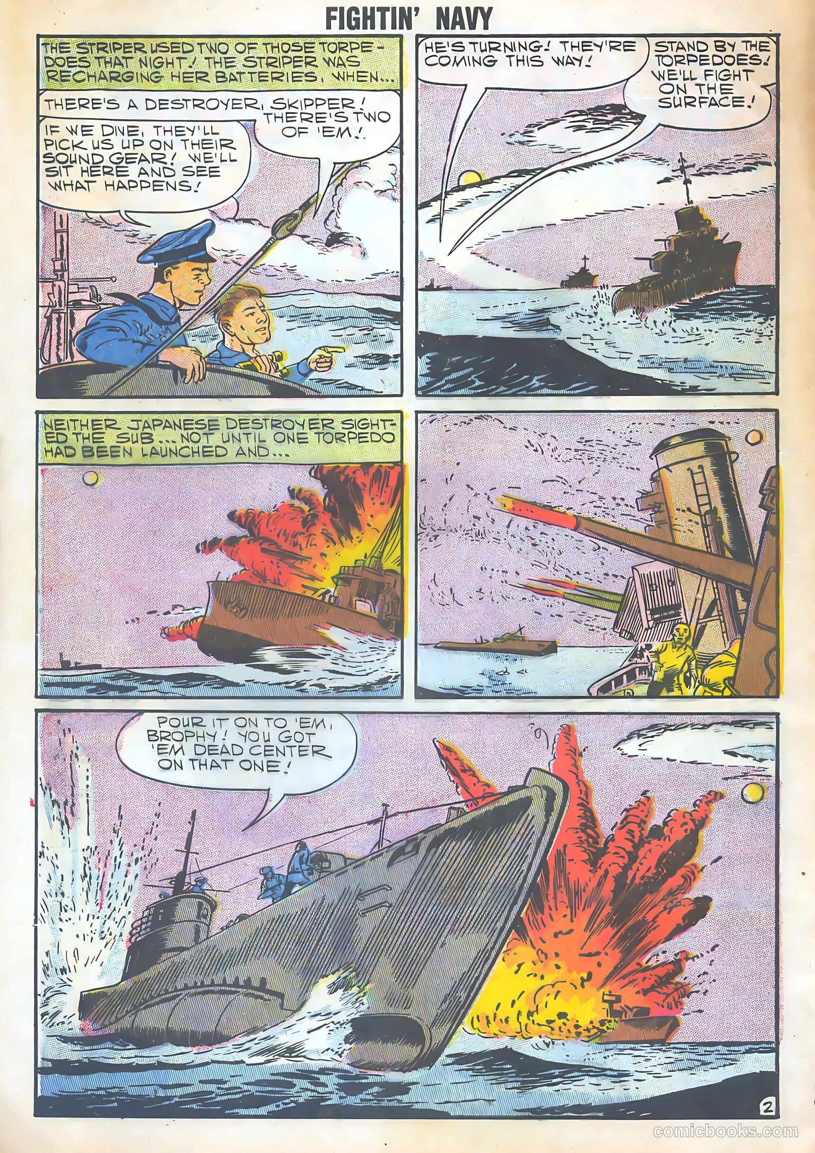 Fightin' Navy #82 (1958) — page 4 of 68
