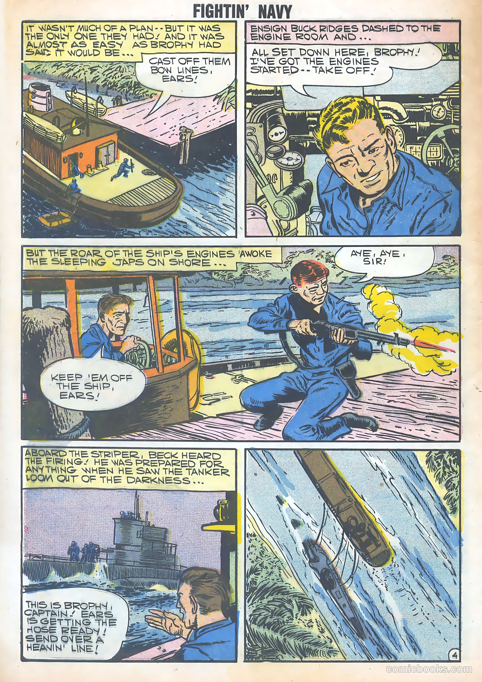 Fightin' Navy #82 (1958) — page 6 of 68
