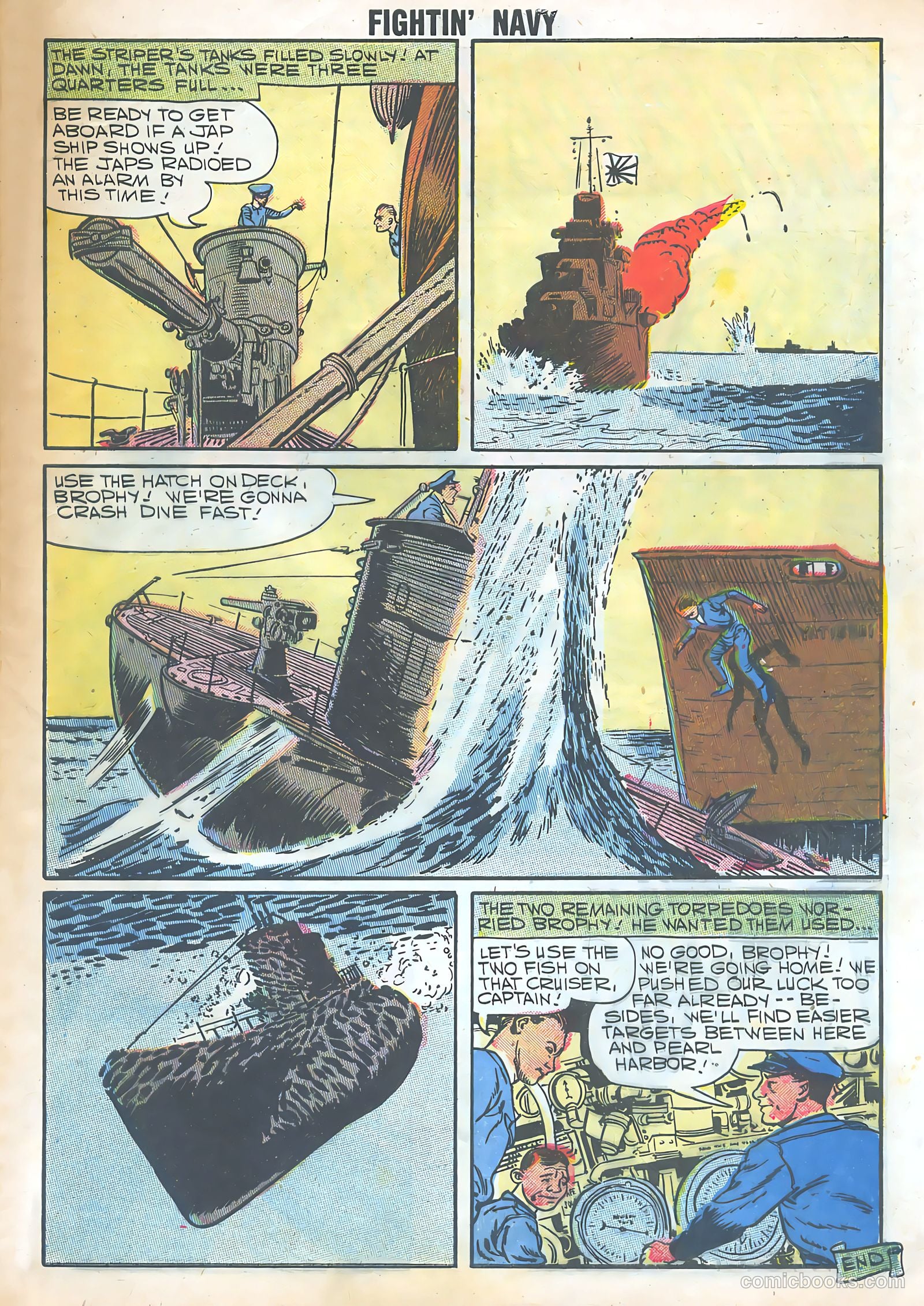 Fightin' Navy #82 (1958) — page 7 of 68