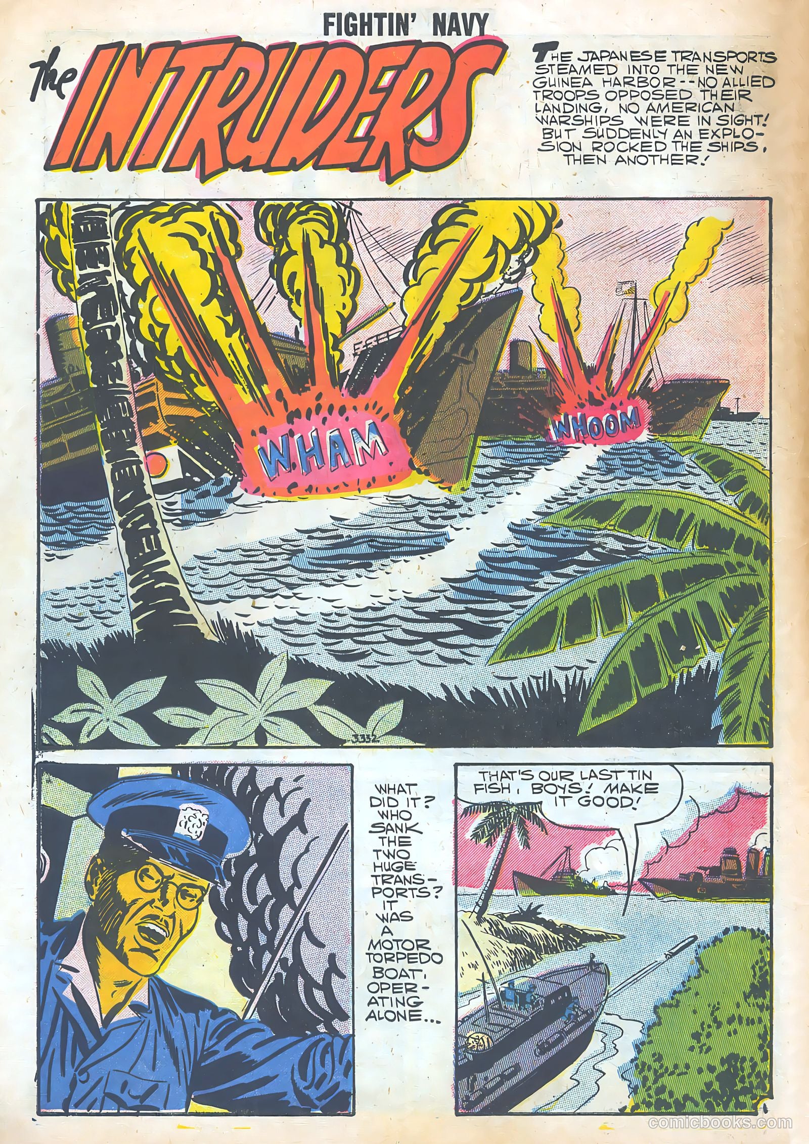 Fightin' Navy #82 (1958) — page 8 of 68