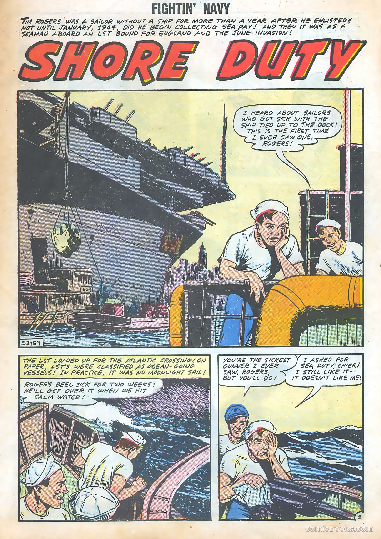 Fightin' Navy #82 (1958) — page 11 of 68
