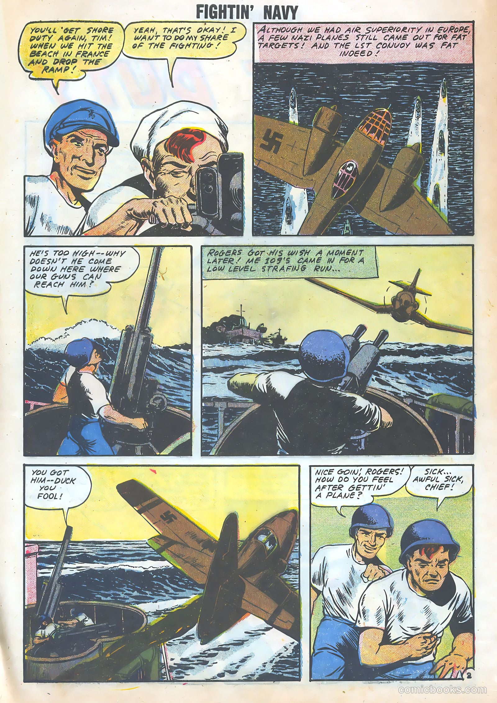 Fightin' Navy #82 (1958) — page 12 of 68