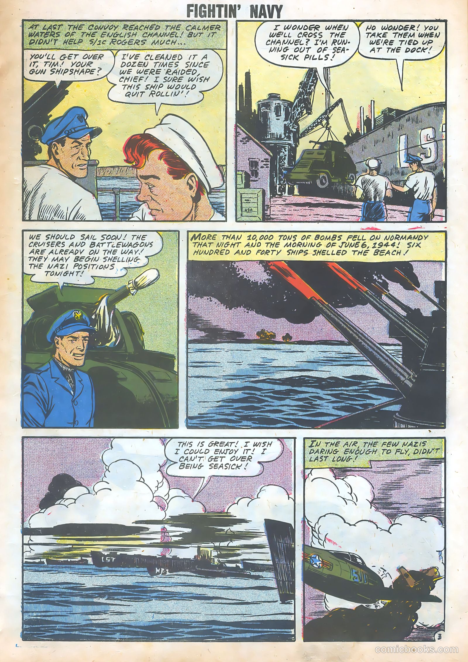 Fightin' Navy #82 (1958) — page 13 of 68