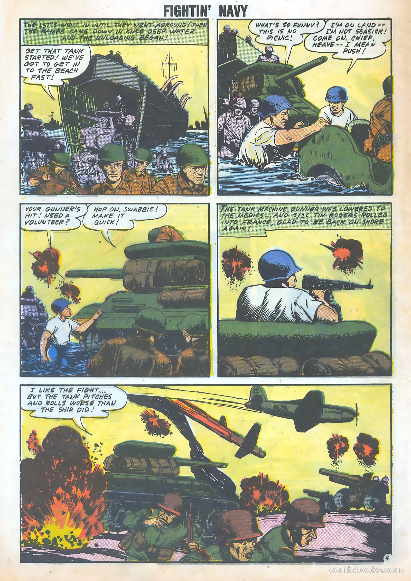 Fightin' Navy #82 (1958) — page 14 of 68