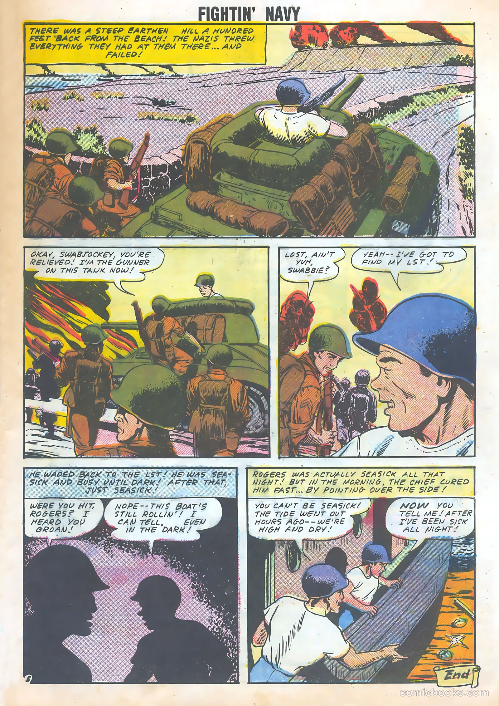 Fightin' Navy #82 (1958) — page 15 of 68