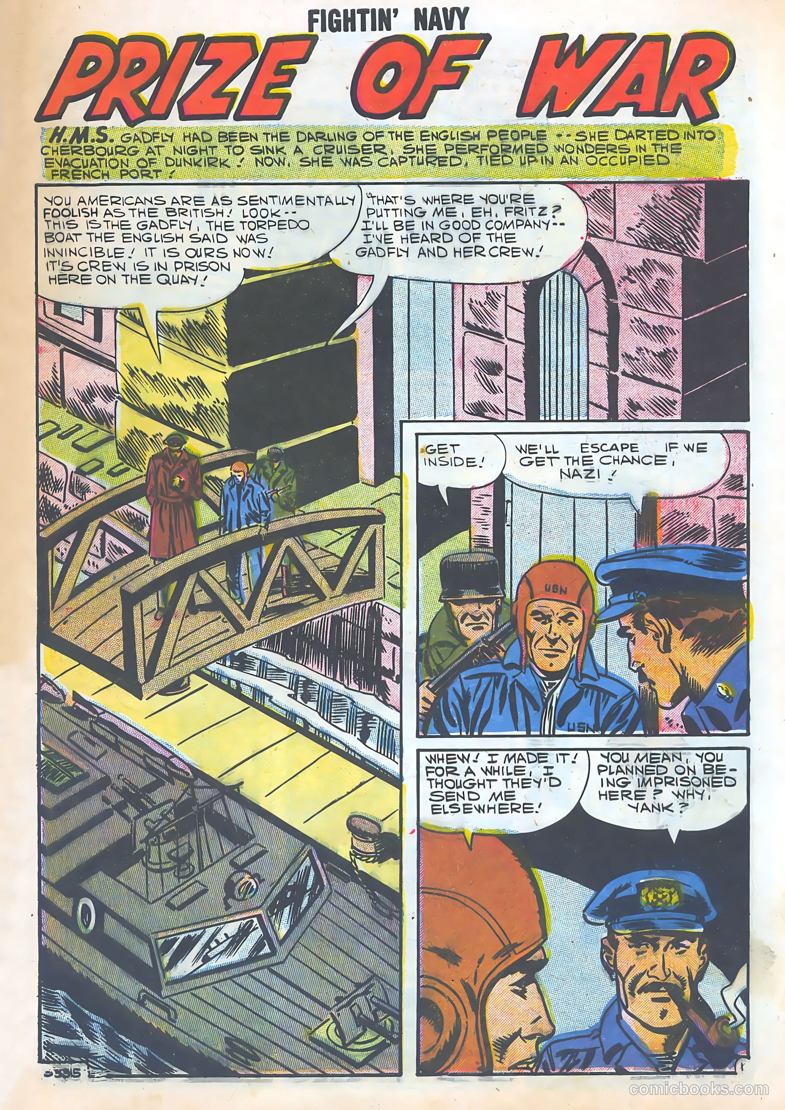 Fightin' Navy #82 (1958) — page 17 of 68