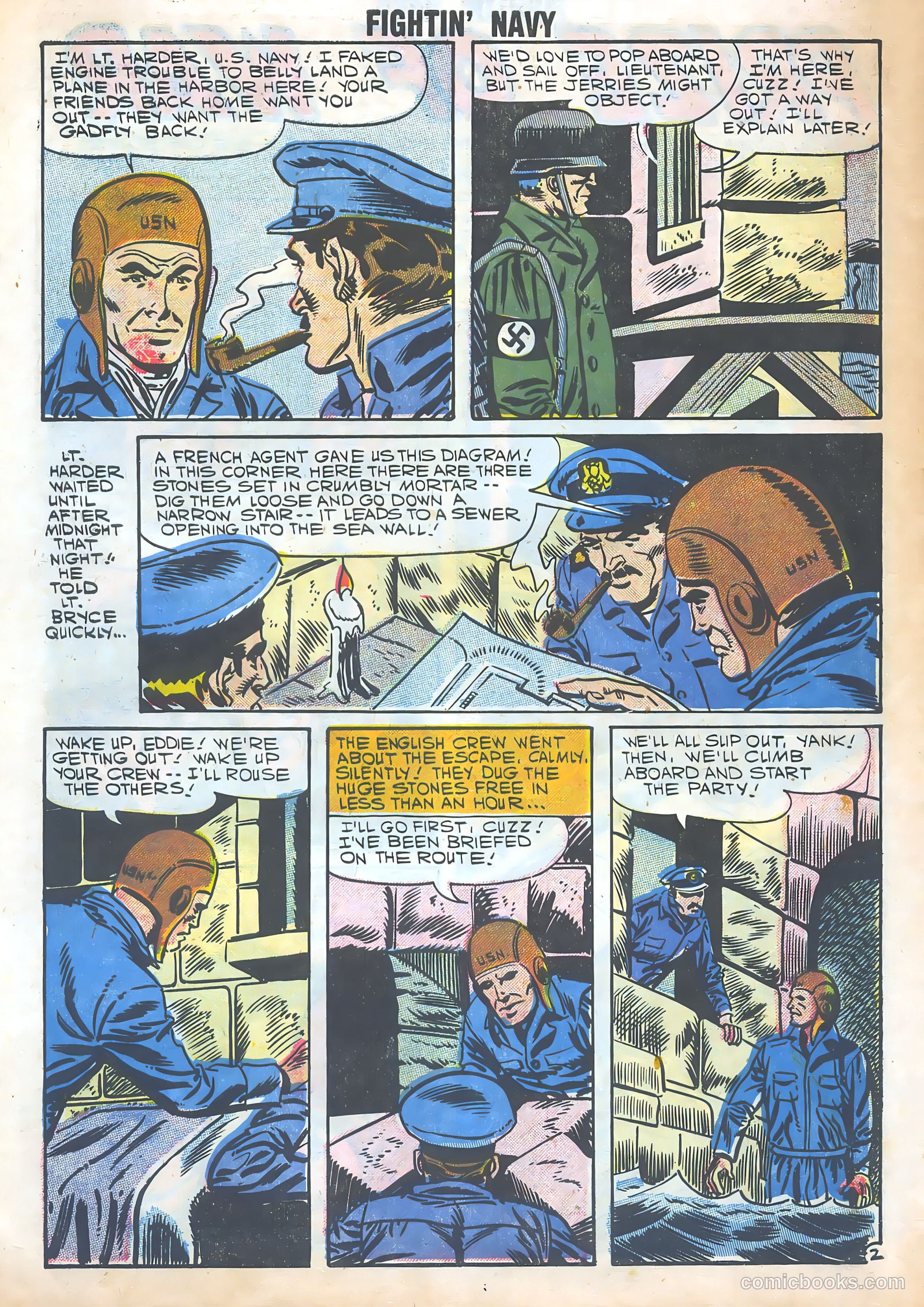 Fightin' Navy #82 (1958) — page 18 of 68