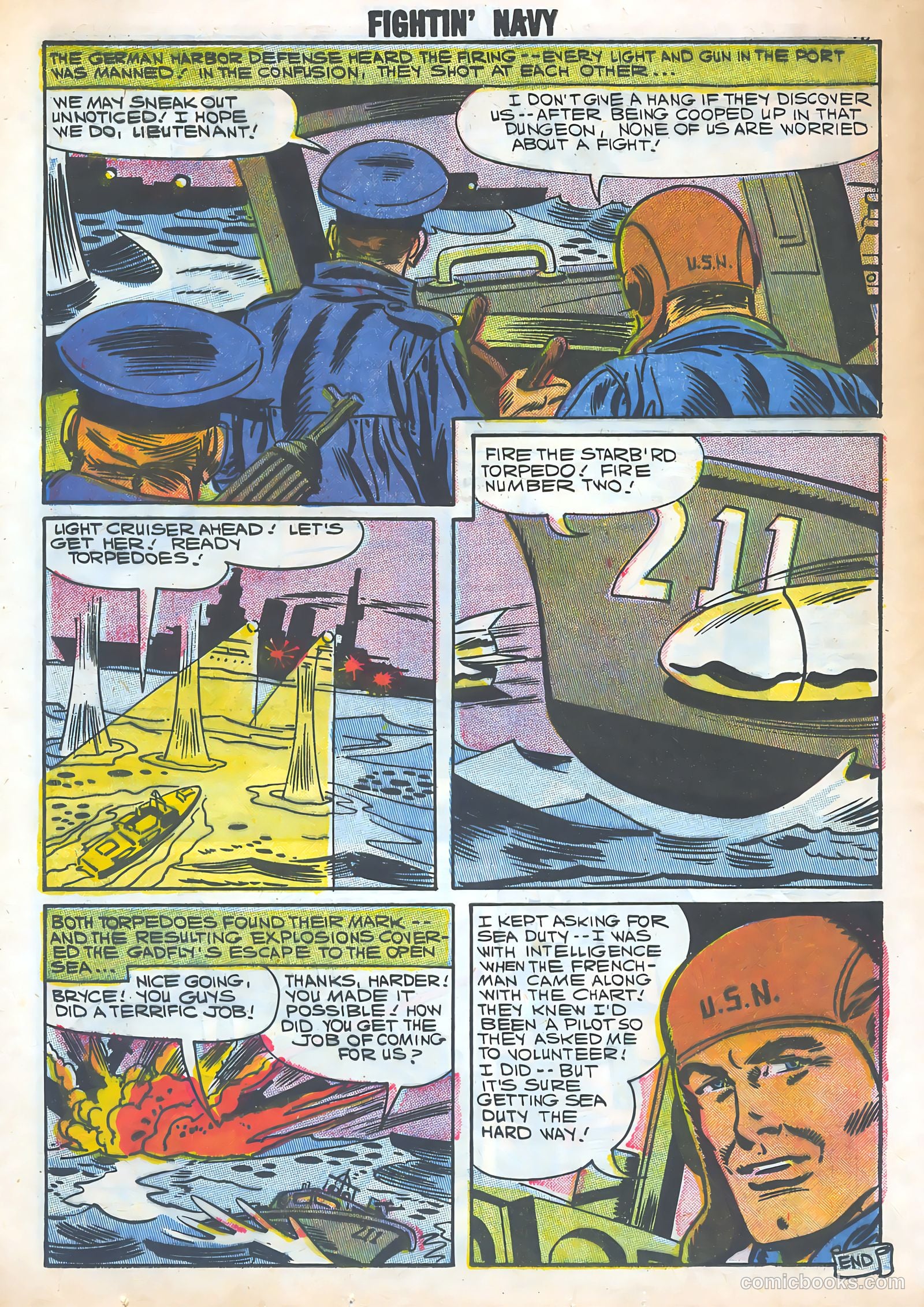 Fightin' Navy #82 (1958) — page 20 of 68