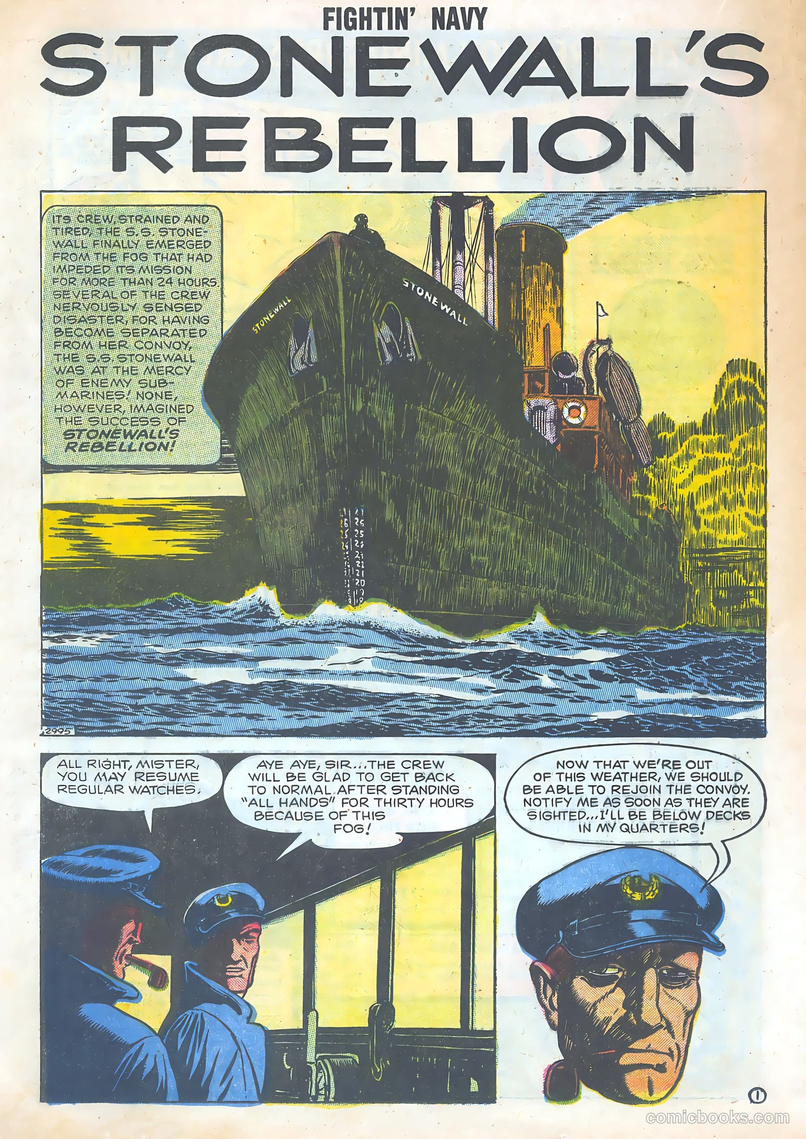 Fightin' Navy #82 (1958) — page 22 of 68