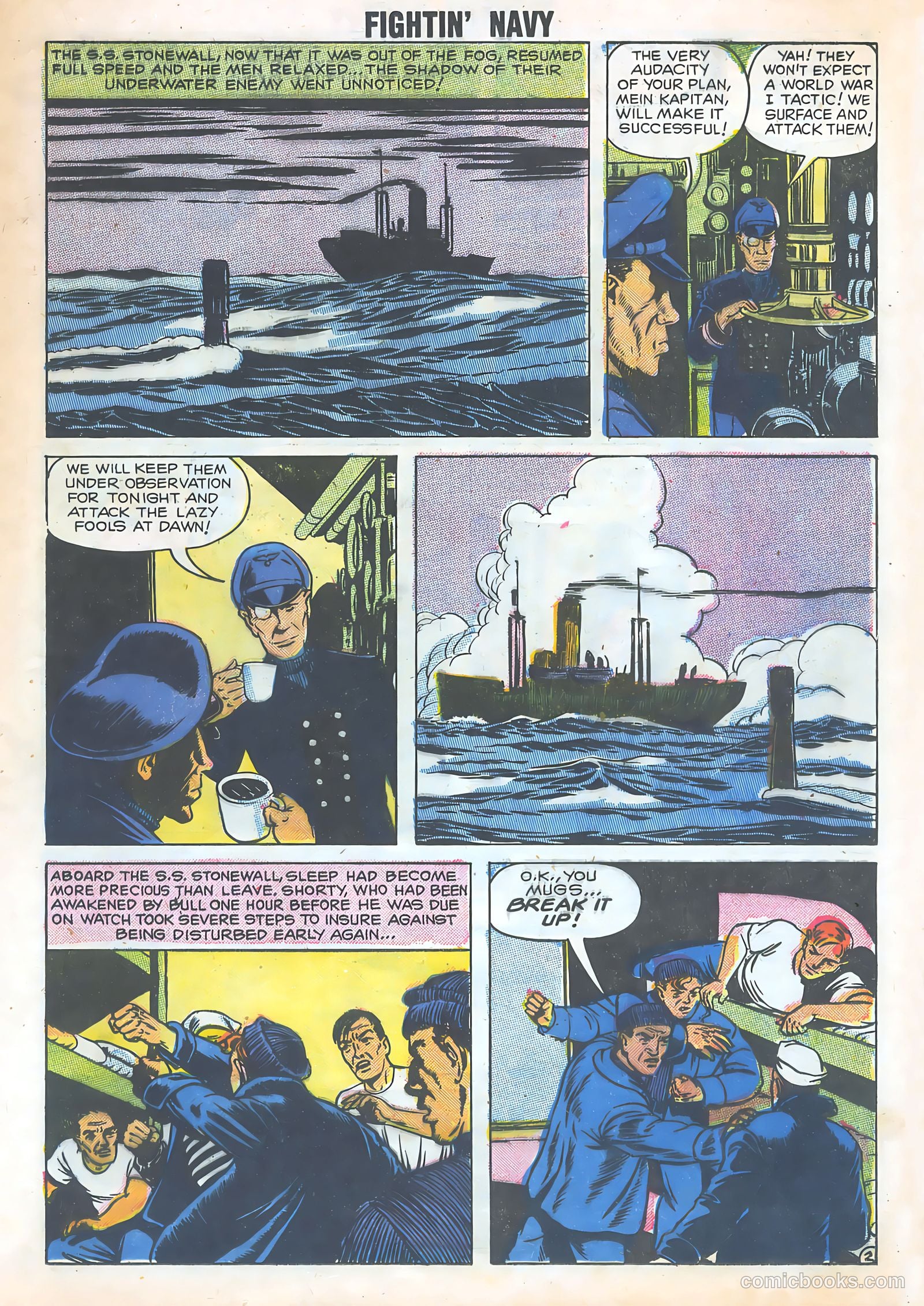 Fightin' Navy #82 (1958) — page 23 of 68