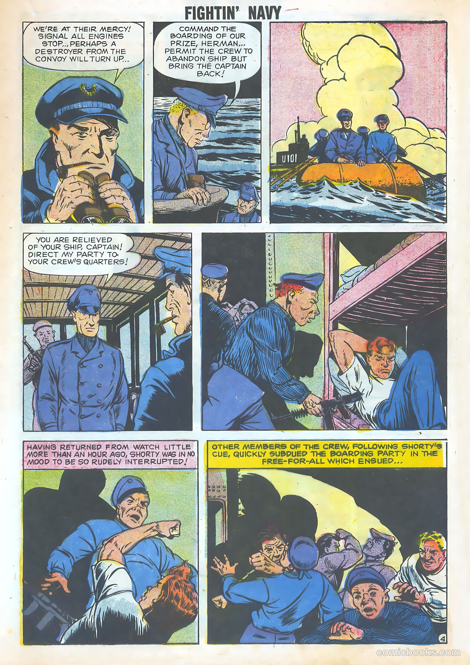 Fightin' Navy #82 (1958) — page 25 of 68