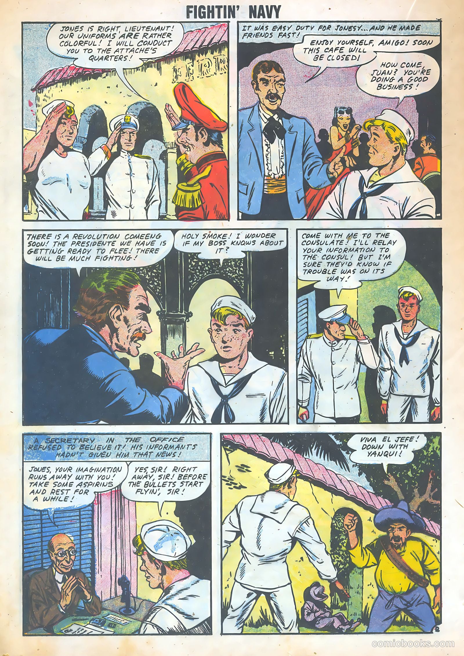 Fightin' Navy #82 (1958) — page 30 of 68