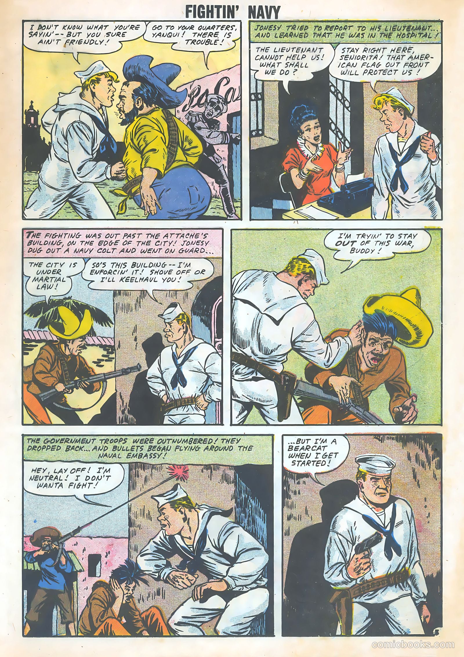 Fightin' Navy #82 (1958) — page 31 of 68