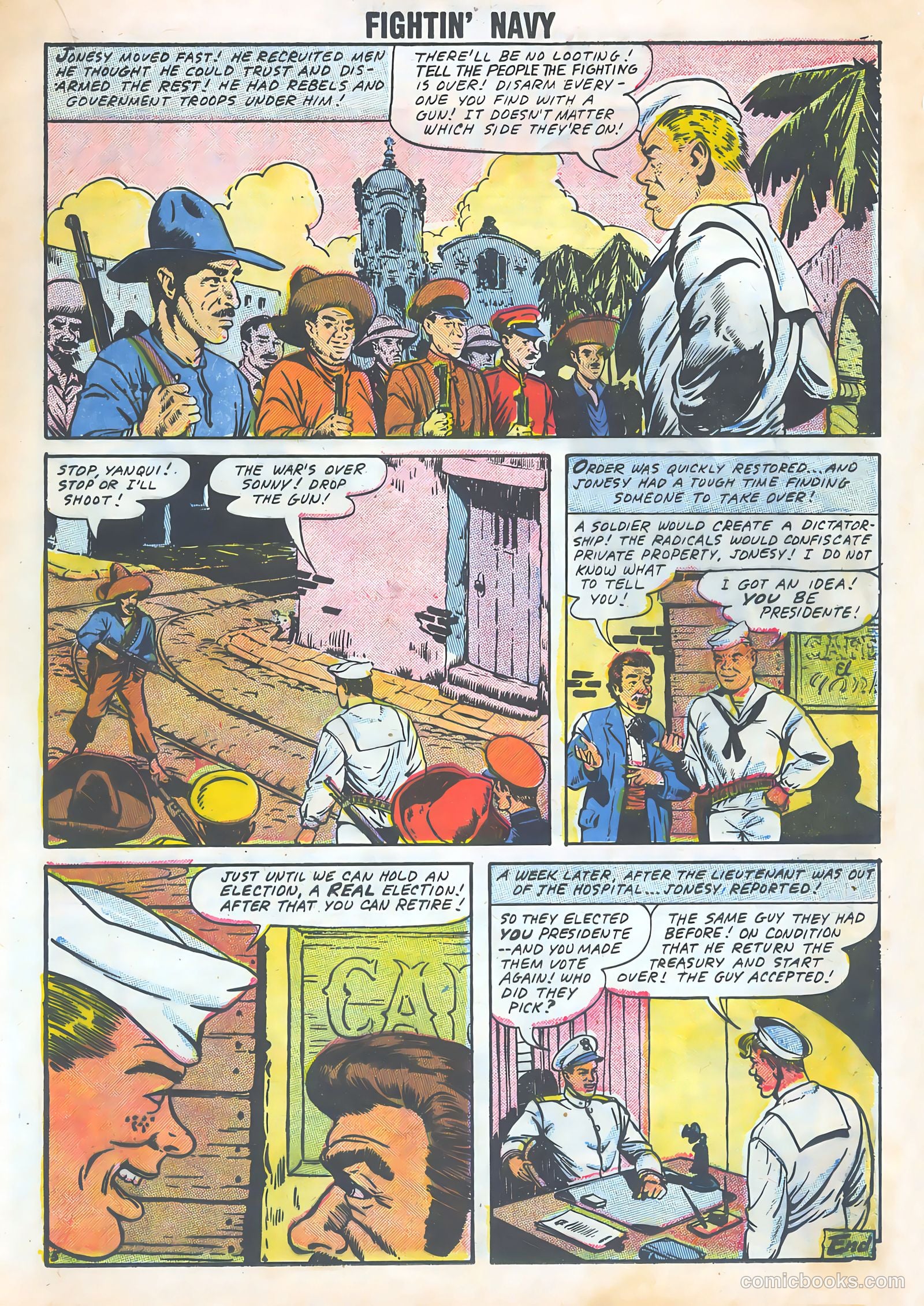 Fightin' Navy #82 (1958) — page 33 of 68