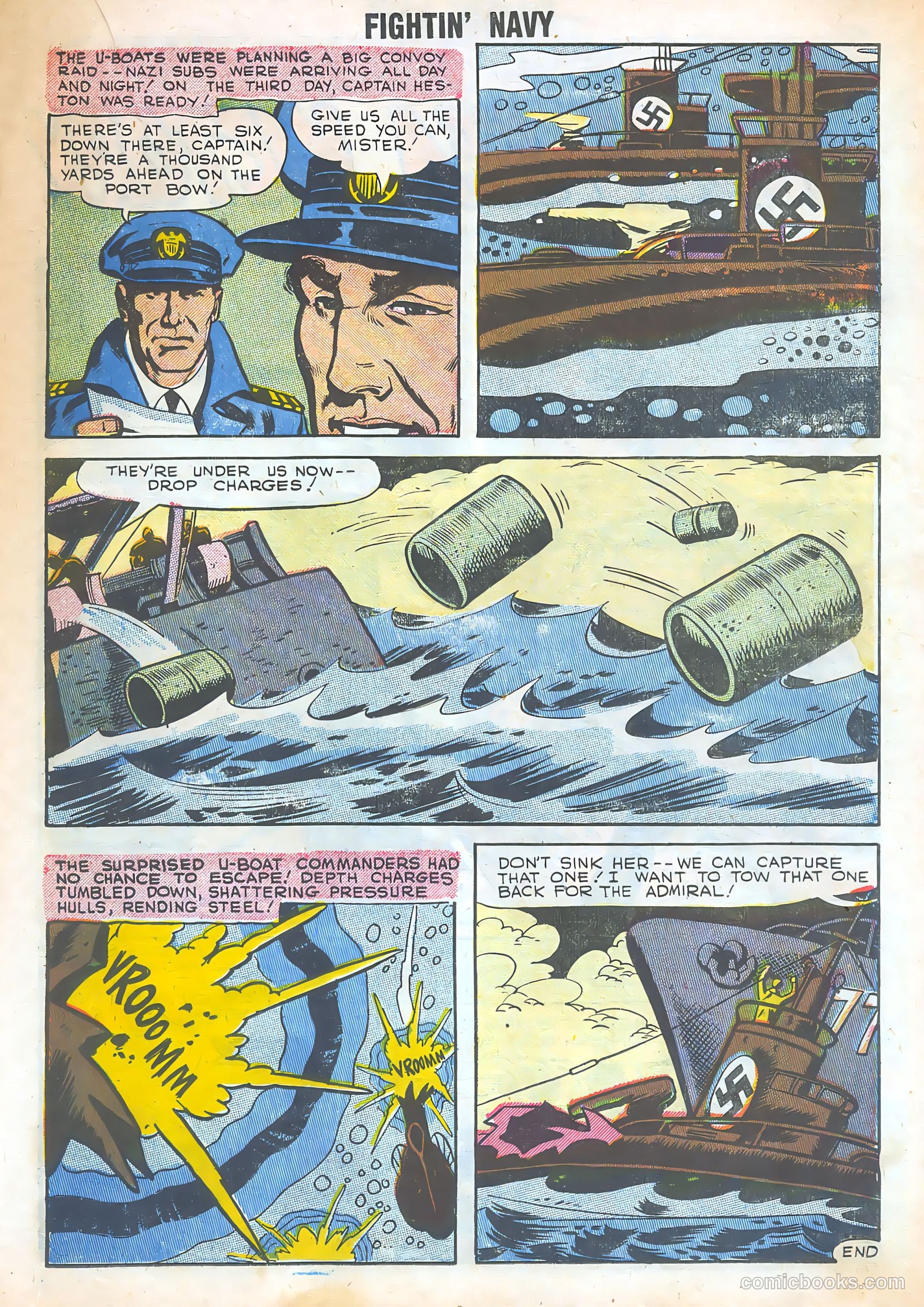 Fightin' Navy #82 (1958) — page 37 of 68