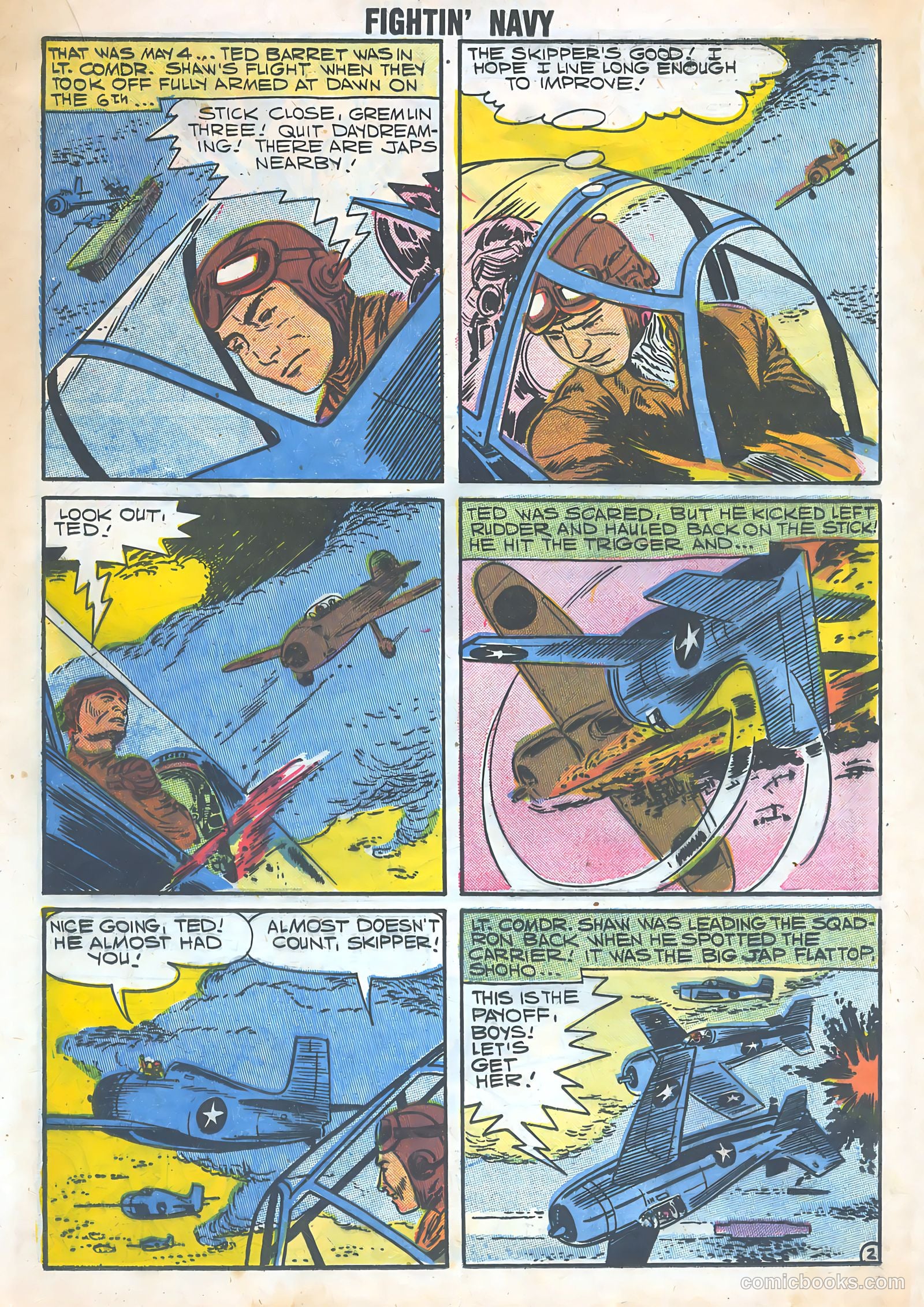 Fightin' Navy #82 (1958) — page 39 of 68