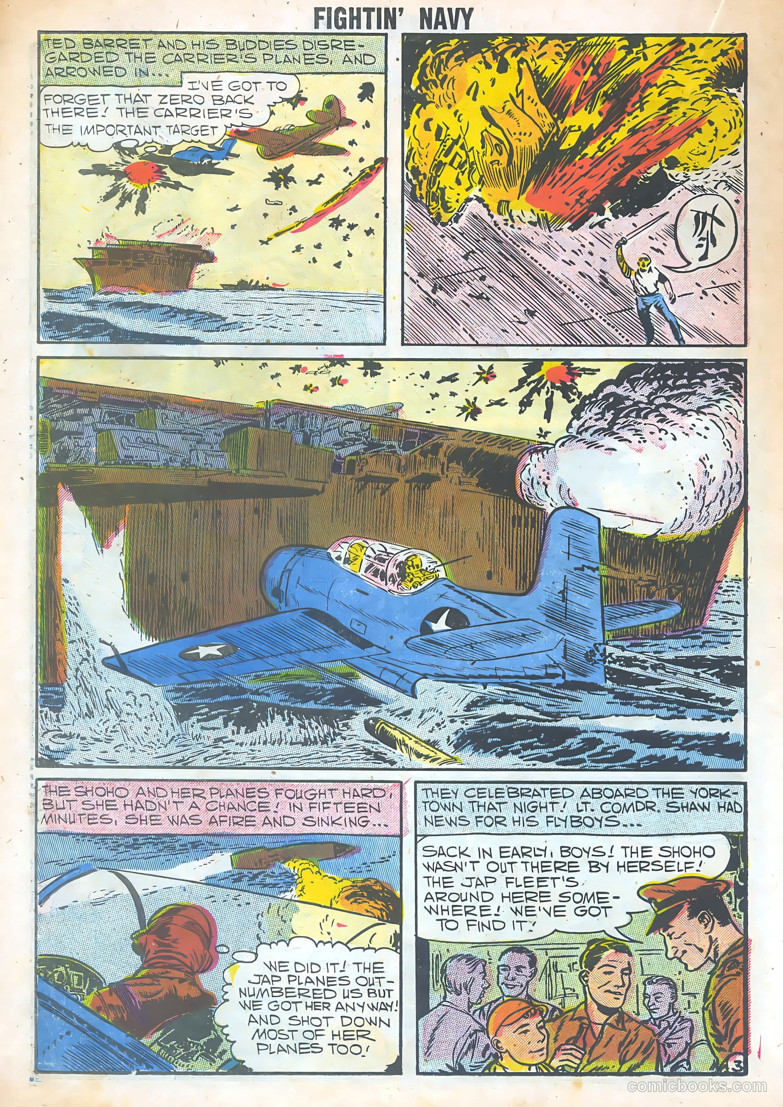 Fightin' Navy #82 (1958) — page 40 of 68