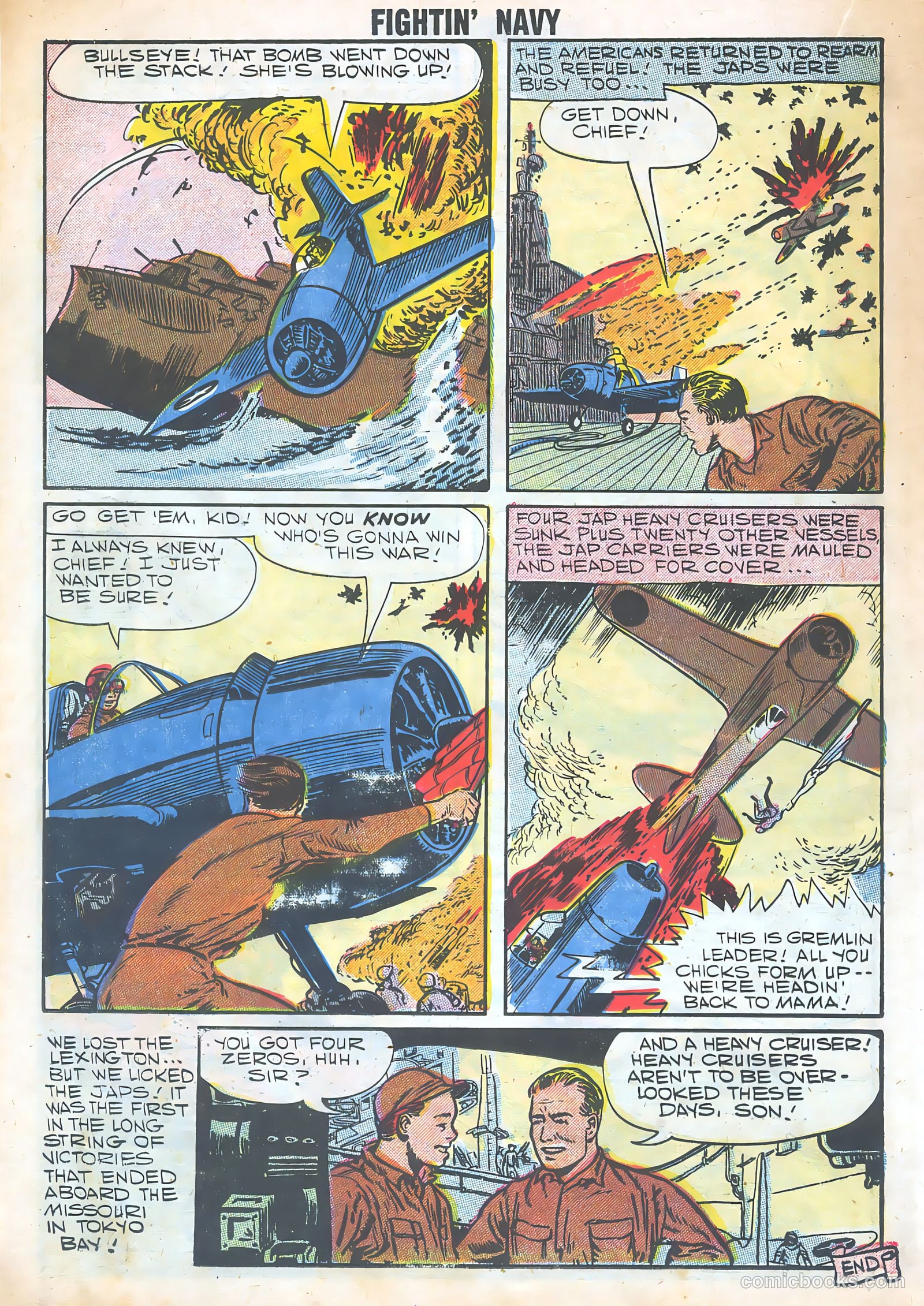 Fightin' Navy #82 (1958) — page 42 of 68
