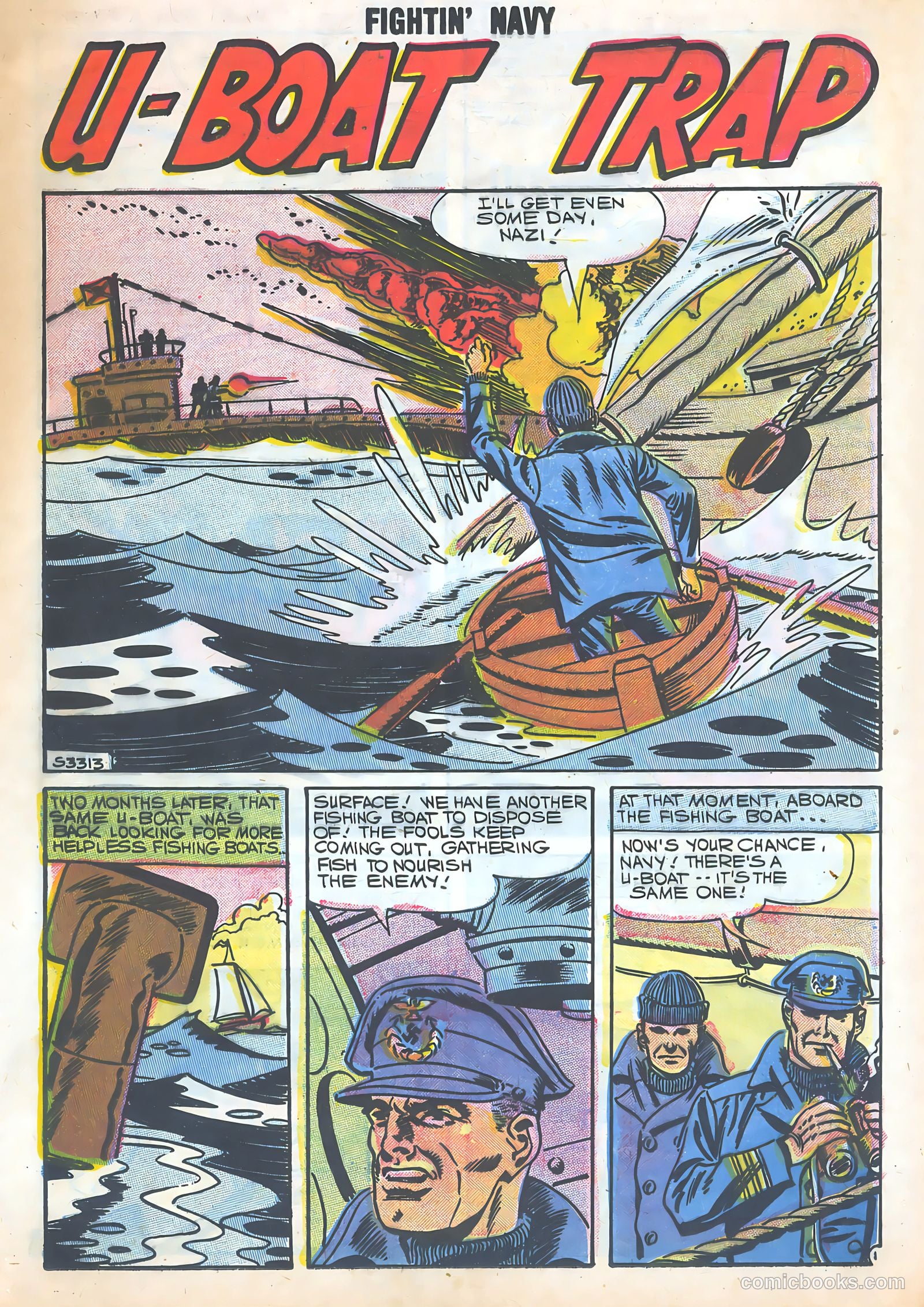 Fightin' Navy #82 (1958) — page 49 of 68