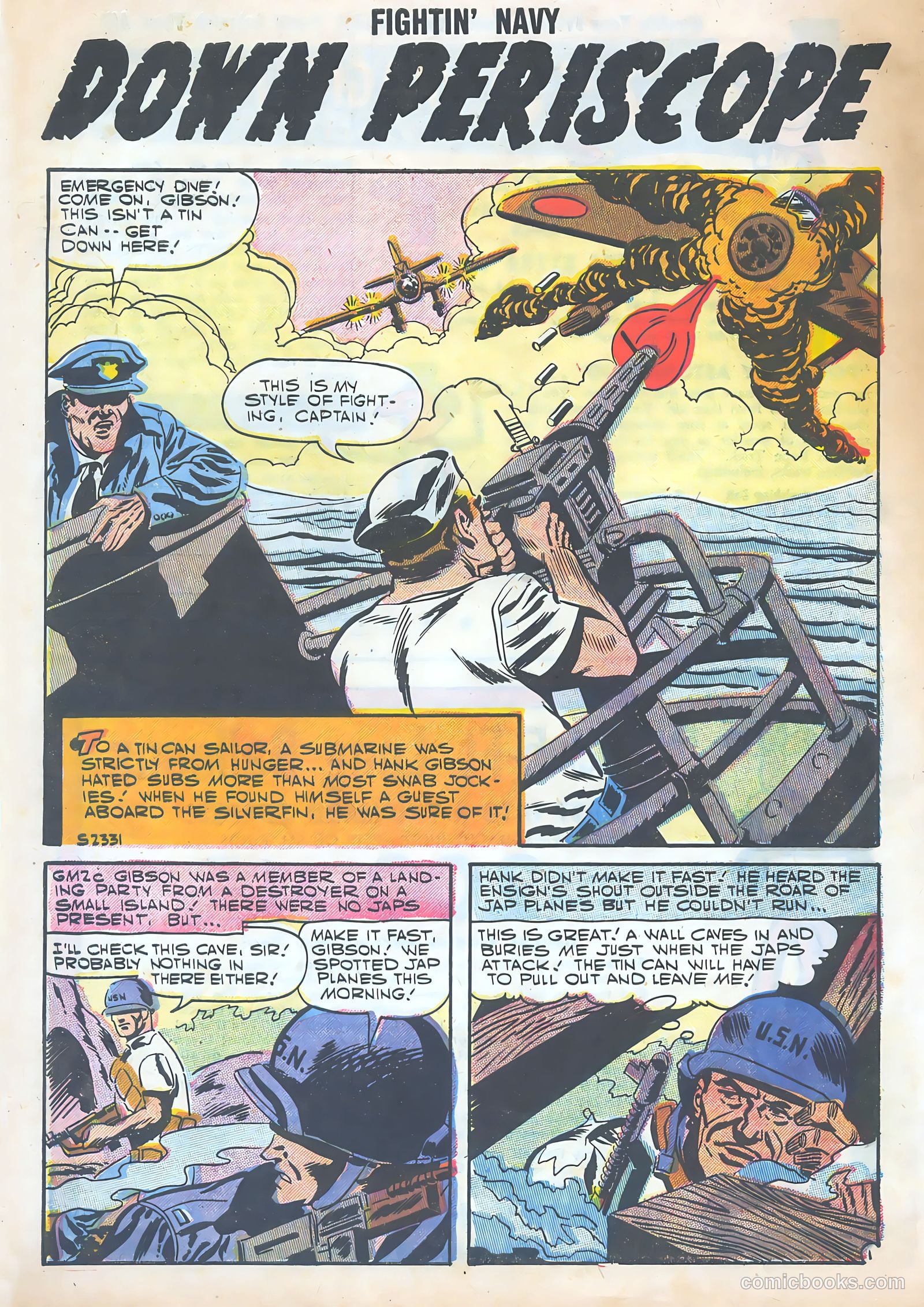 Fightin' Navy #82 (1958) — page 54 of 68