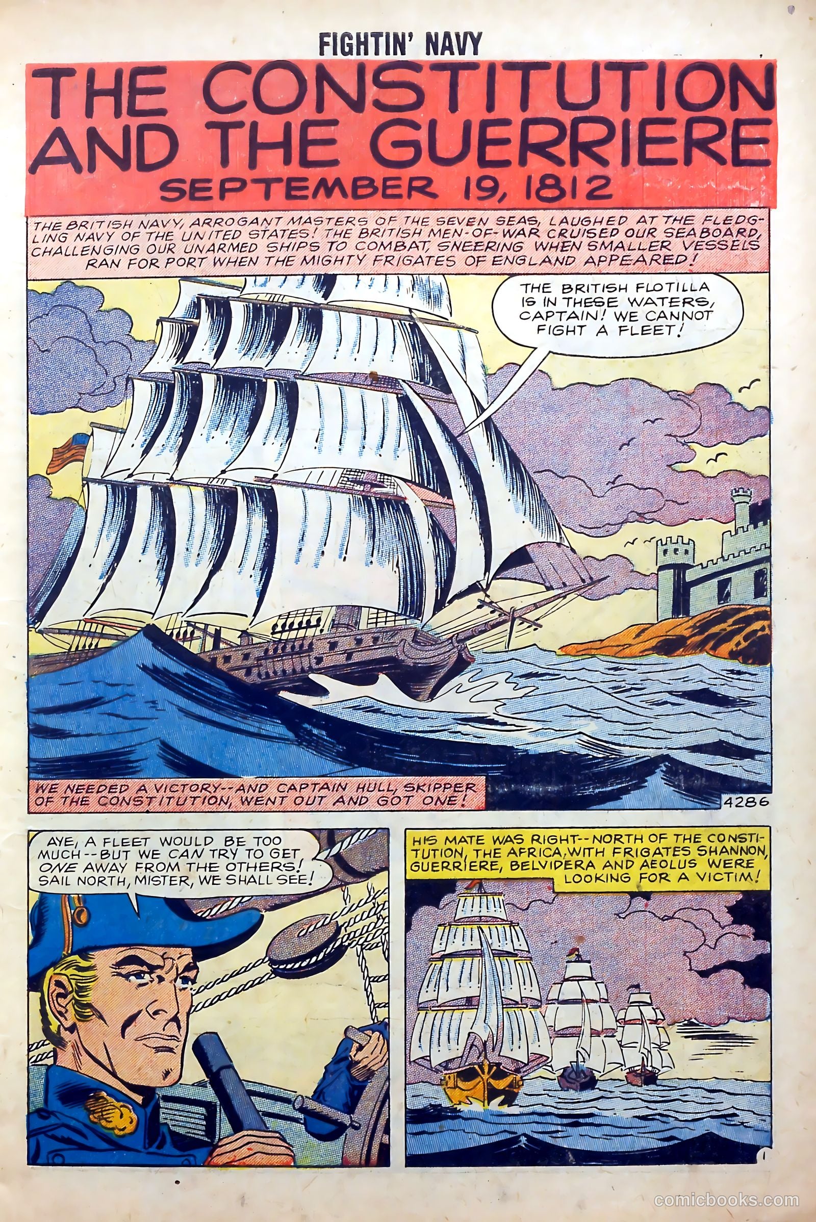 Fightin' Navy #84 (1958) — page 3 of 36