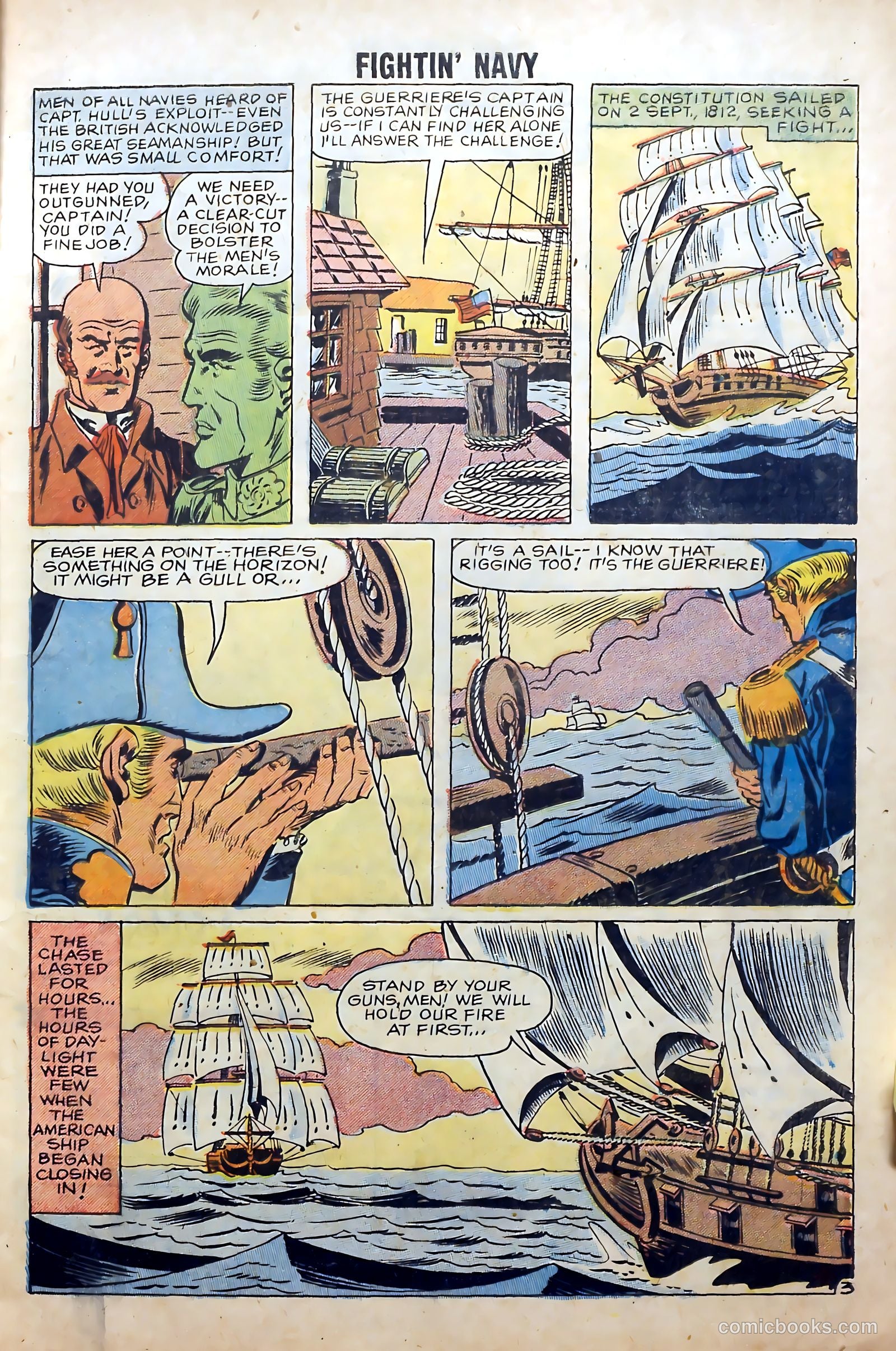Fightin' Navy #84 (1958) — page 5 of 36