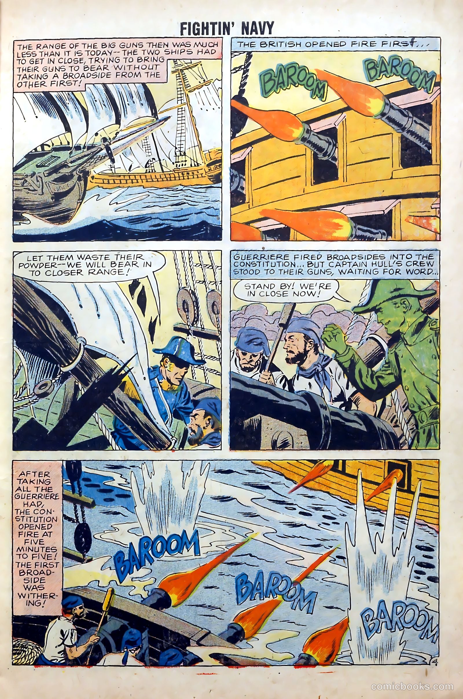 Fightin' Navy #84 (1958) — page 7 of 36