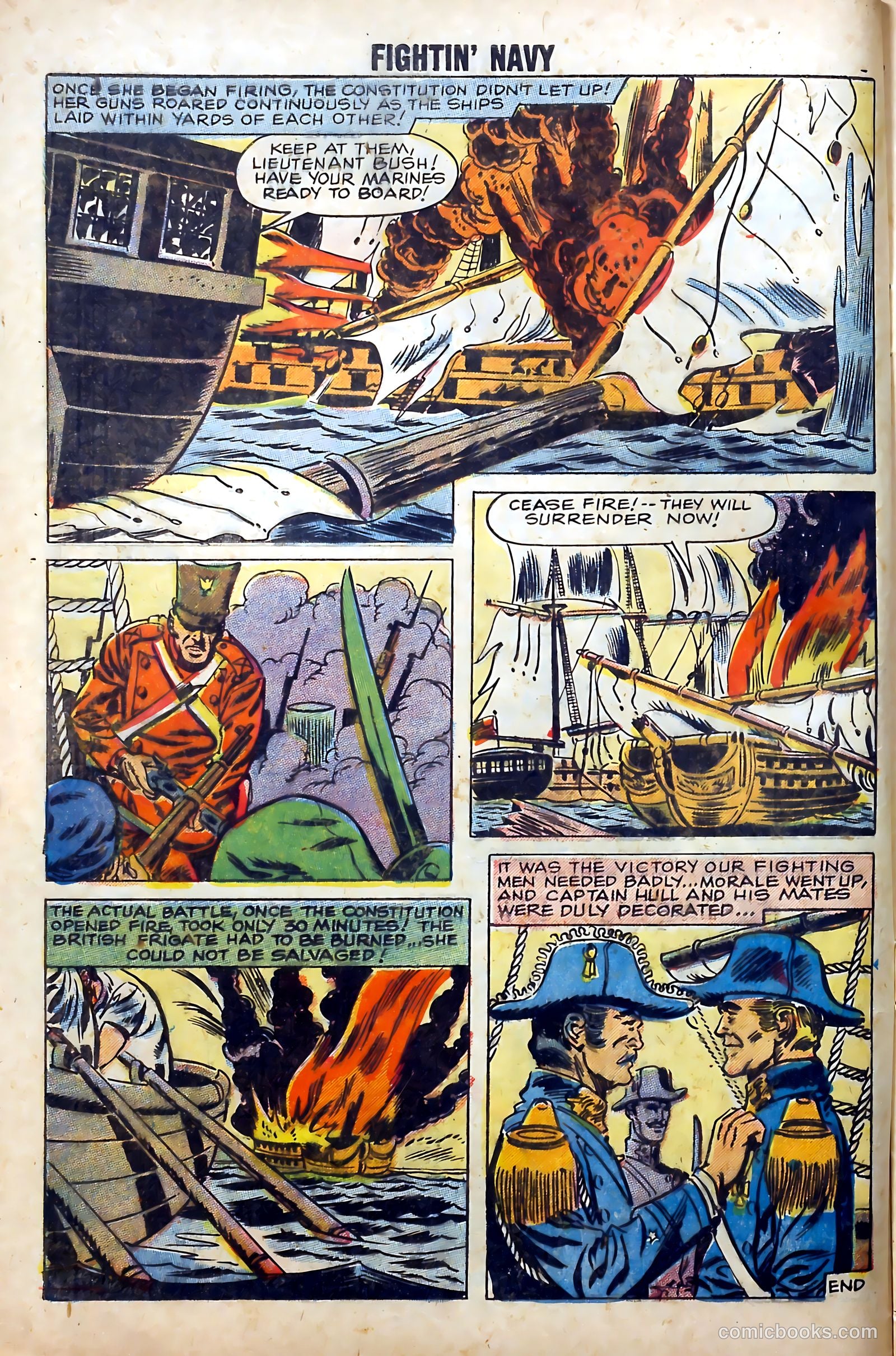 Fightin' Navy #84 (1958) — page 8 of 36