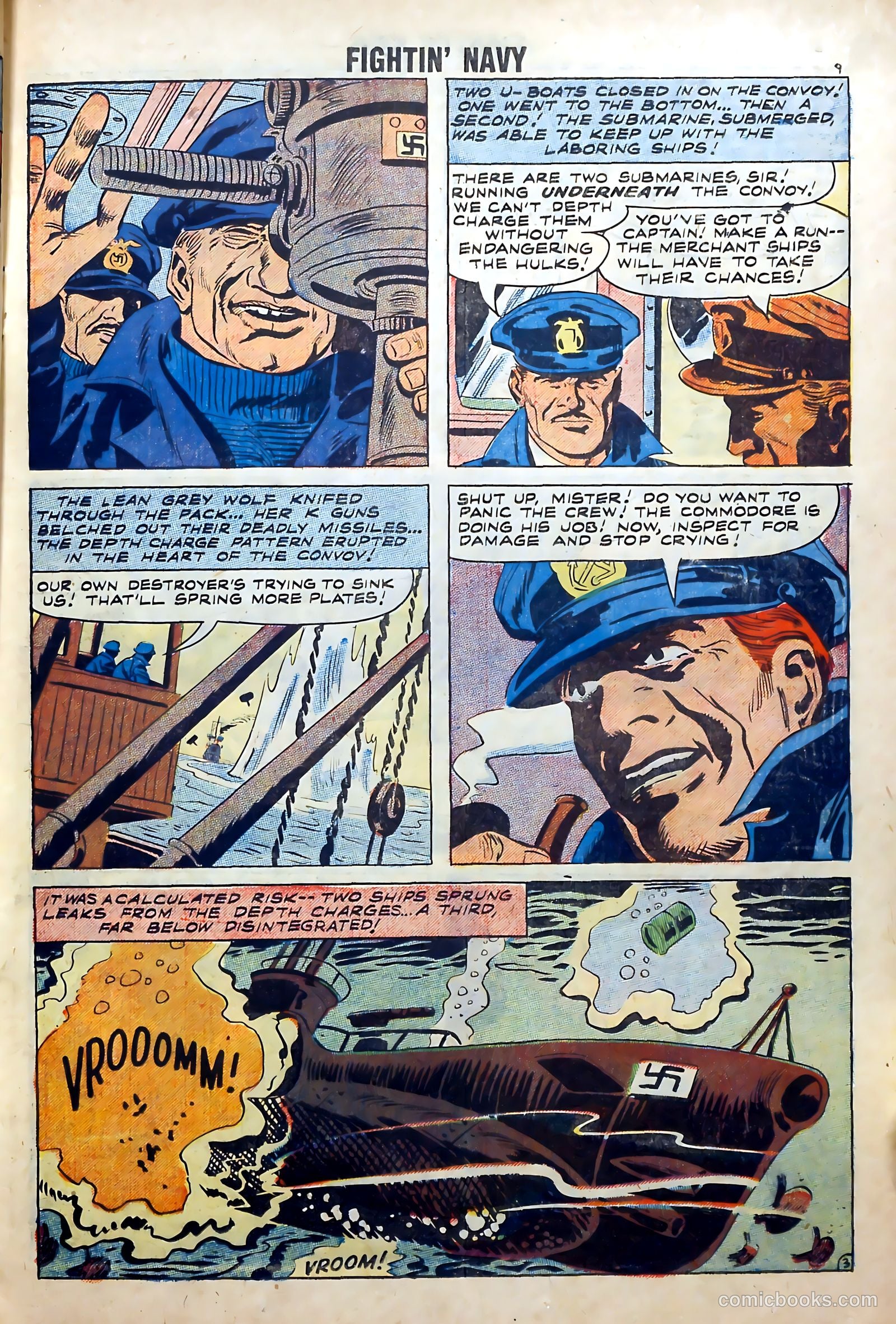 Fightin' Navy #84 (1958) — page 11 of 36