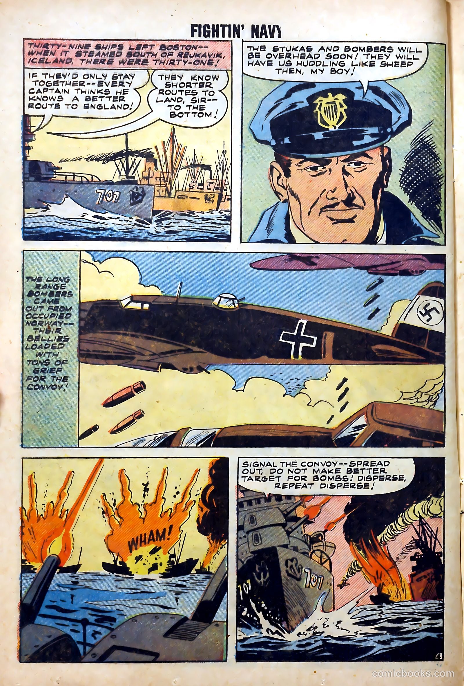 Fightin' Navy #84 (1958) — page 12 of 36