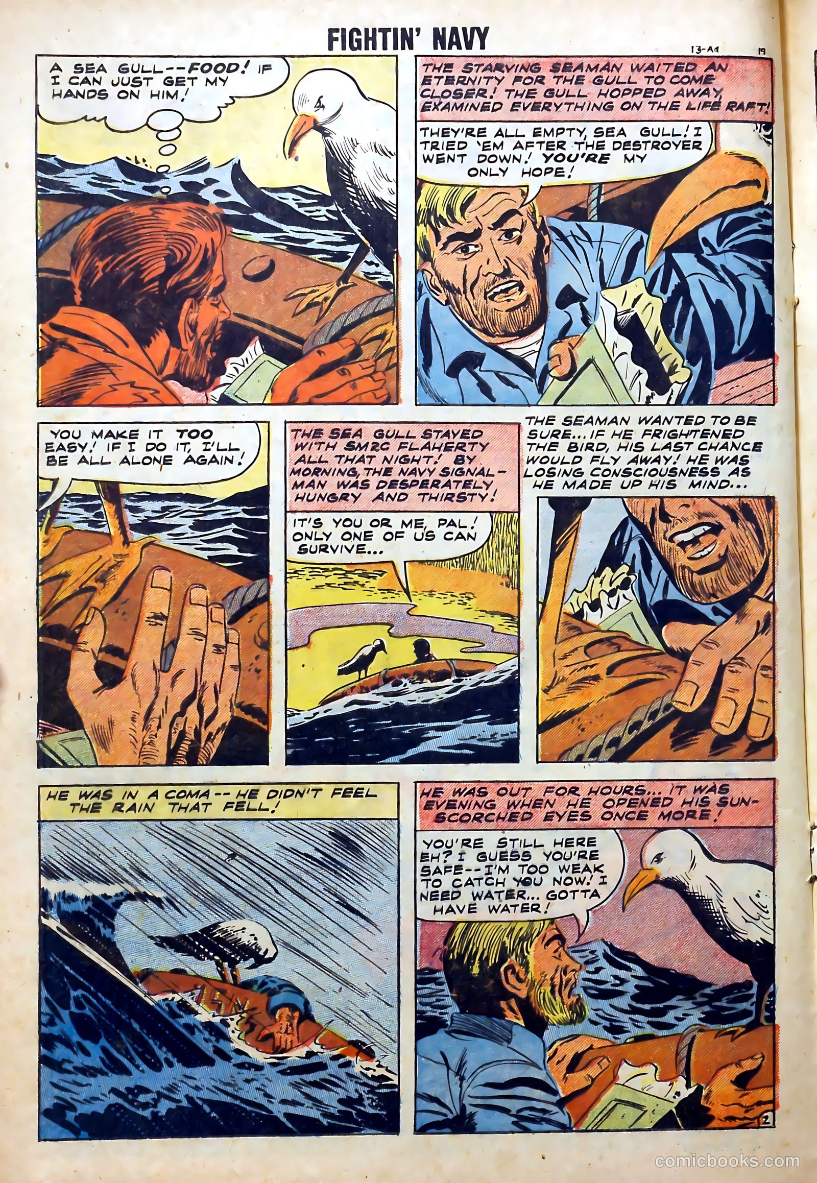 Fightin' Navy #84 (1958) — page 16 of 36