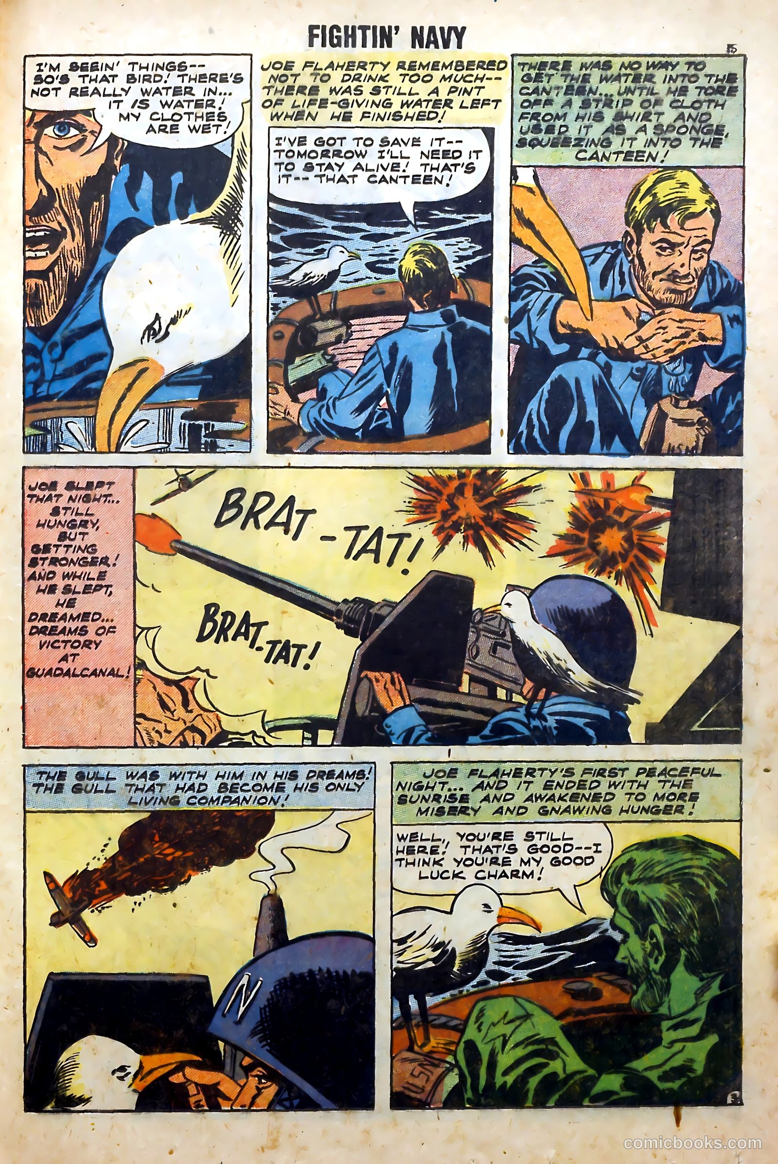 Fightin' Navy #84 (1958) — page 17 of 36