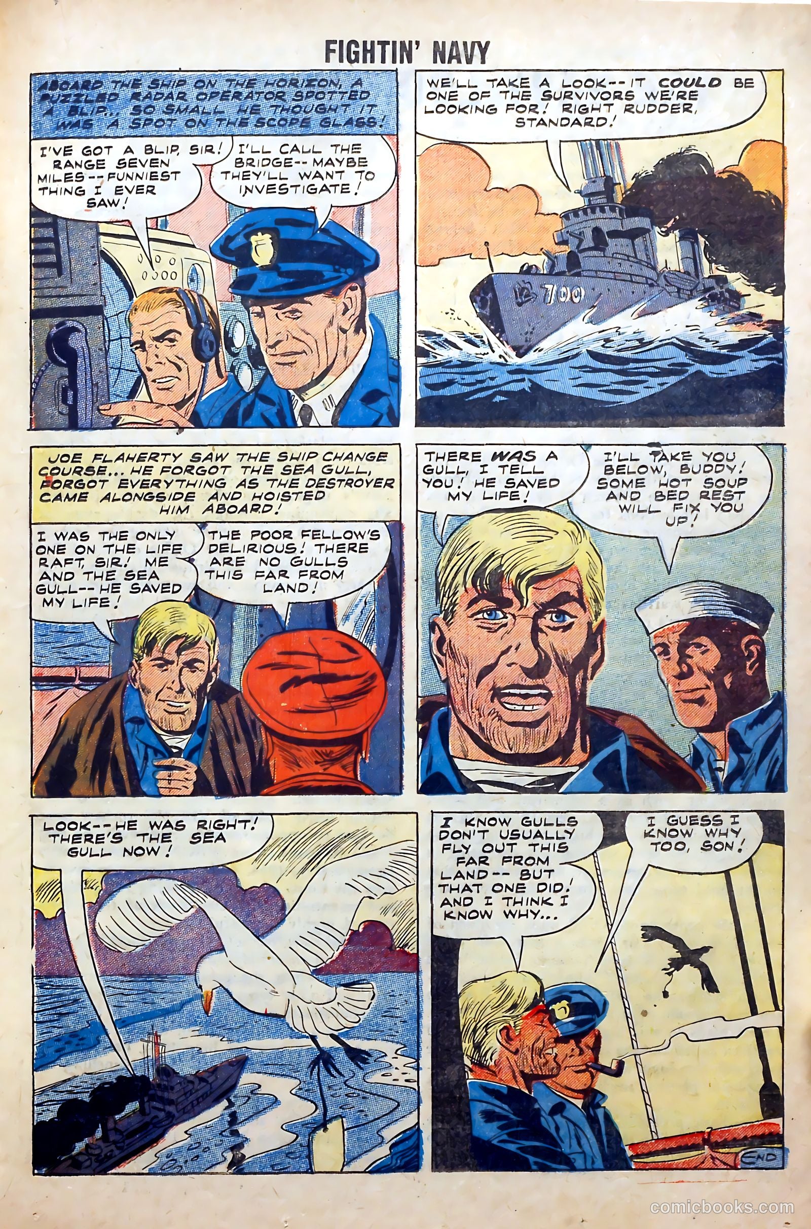 Fightin' Navy #84 (1958) — page 19 of 36